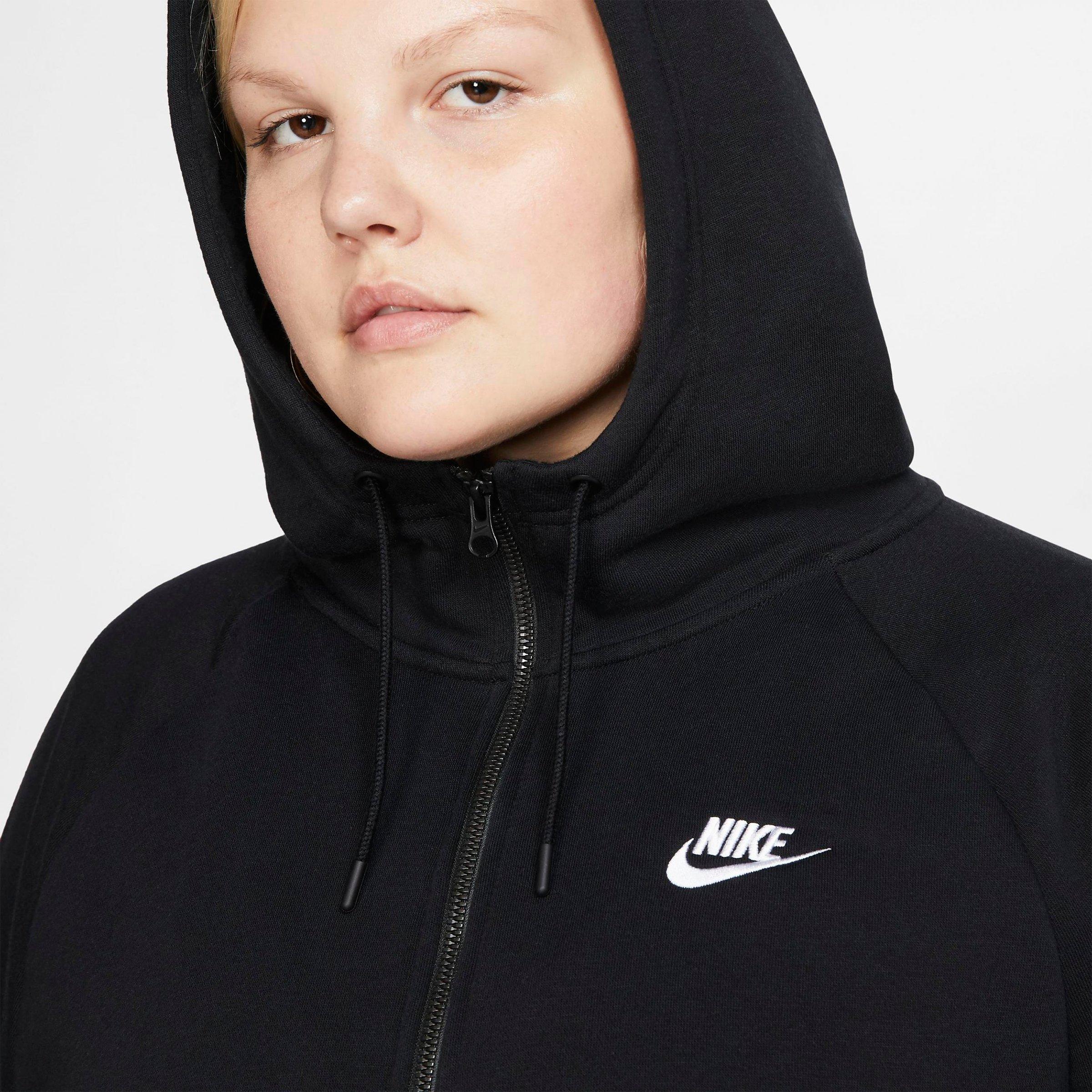 women's nike essential fleece hoodie