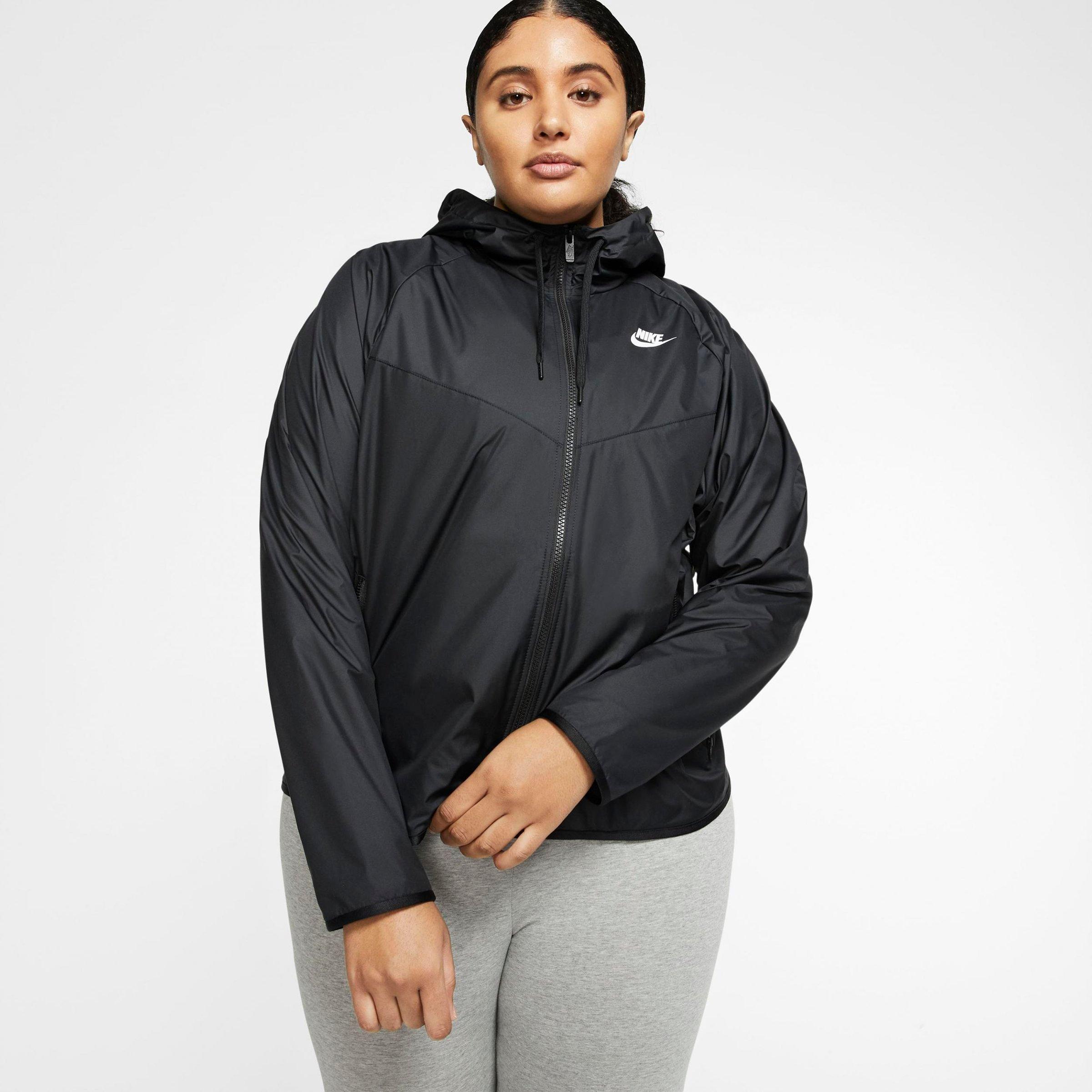 nike windbreakers plus size