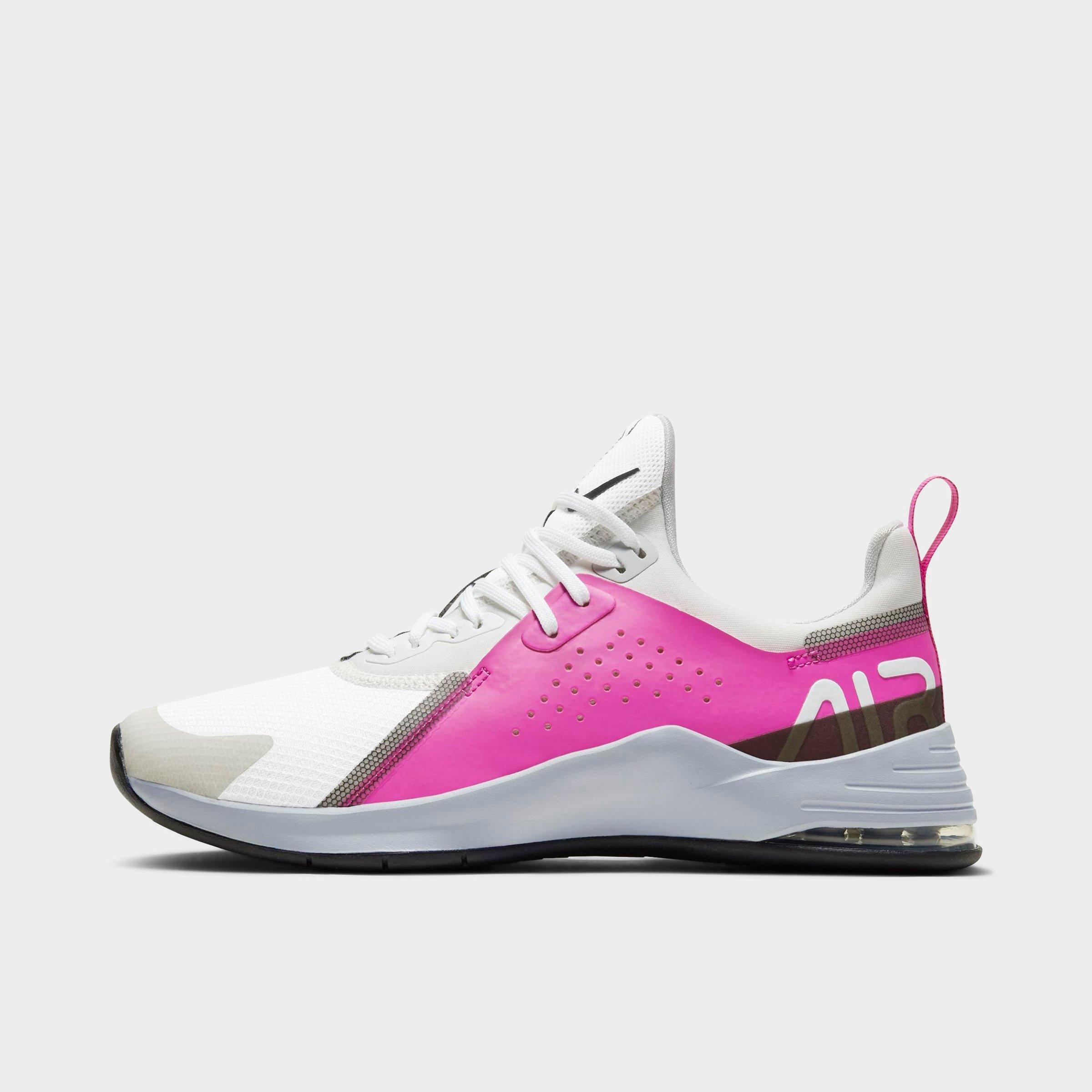 nike air bella tr black white gray pink