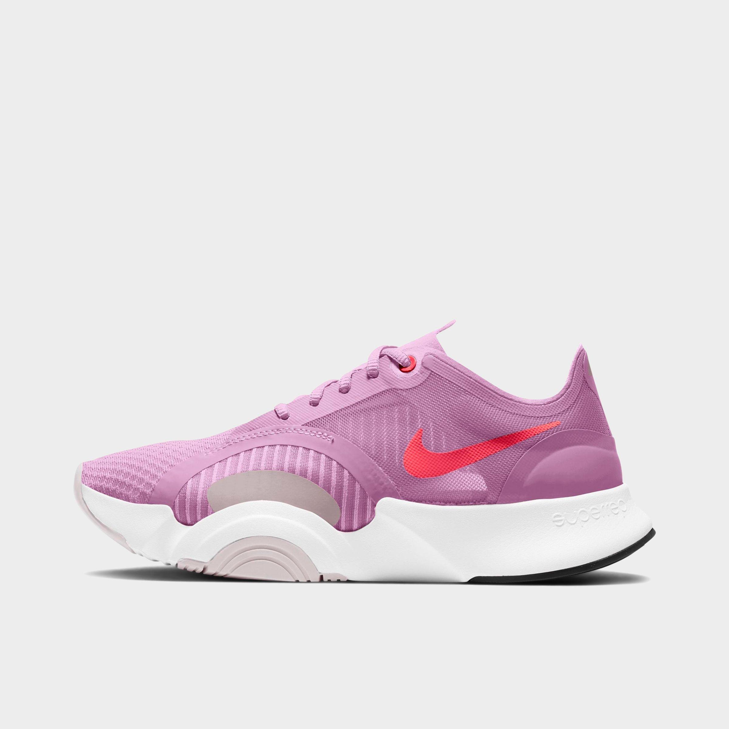 nike pink training shoes