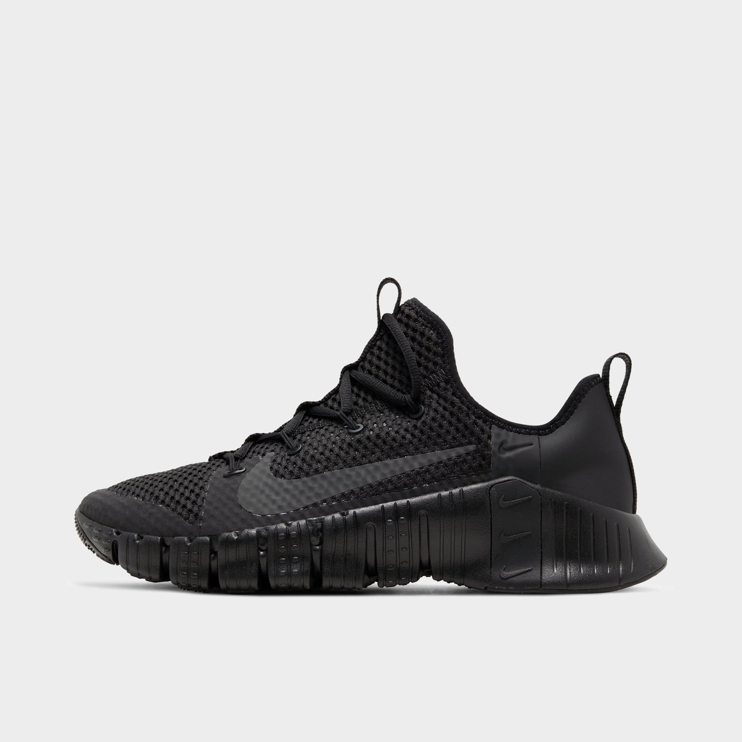 nike free black shoes