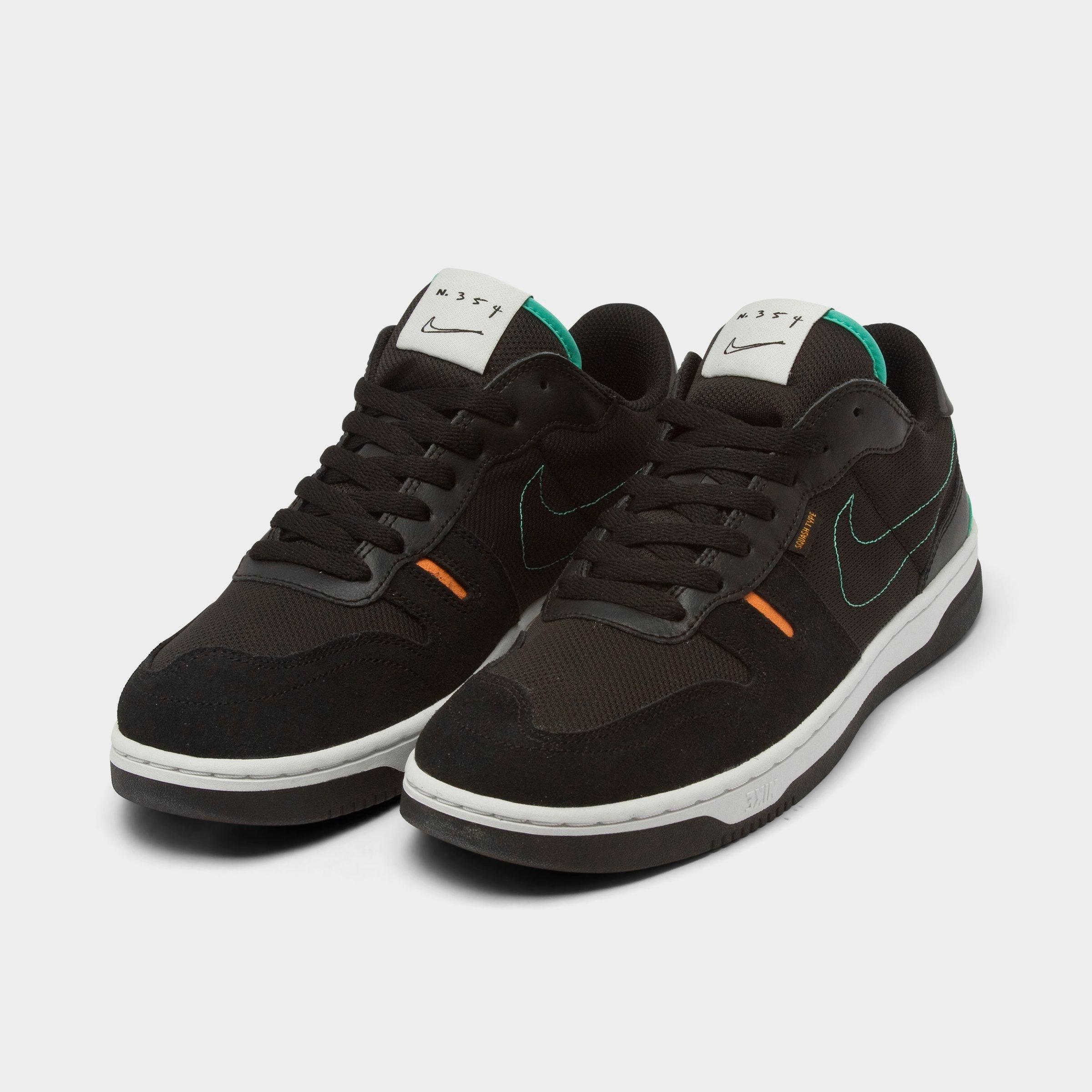 black nike casual shoes