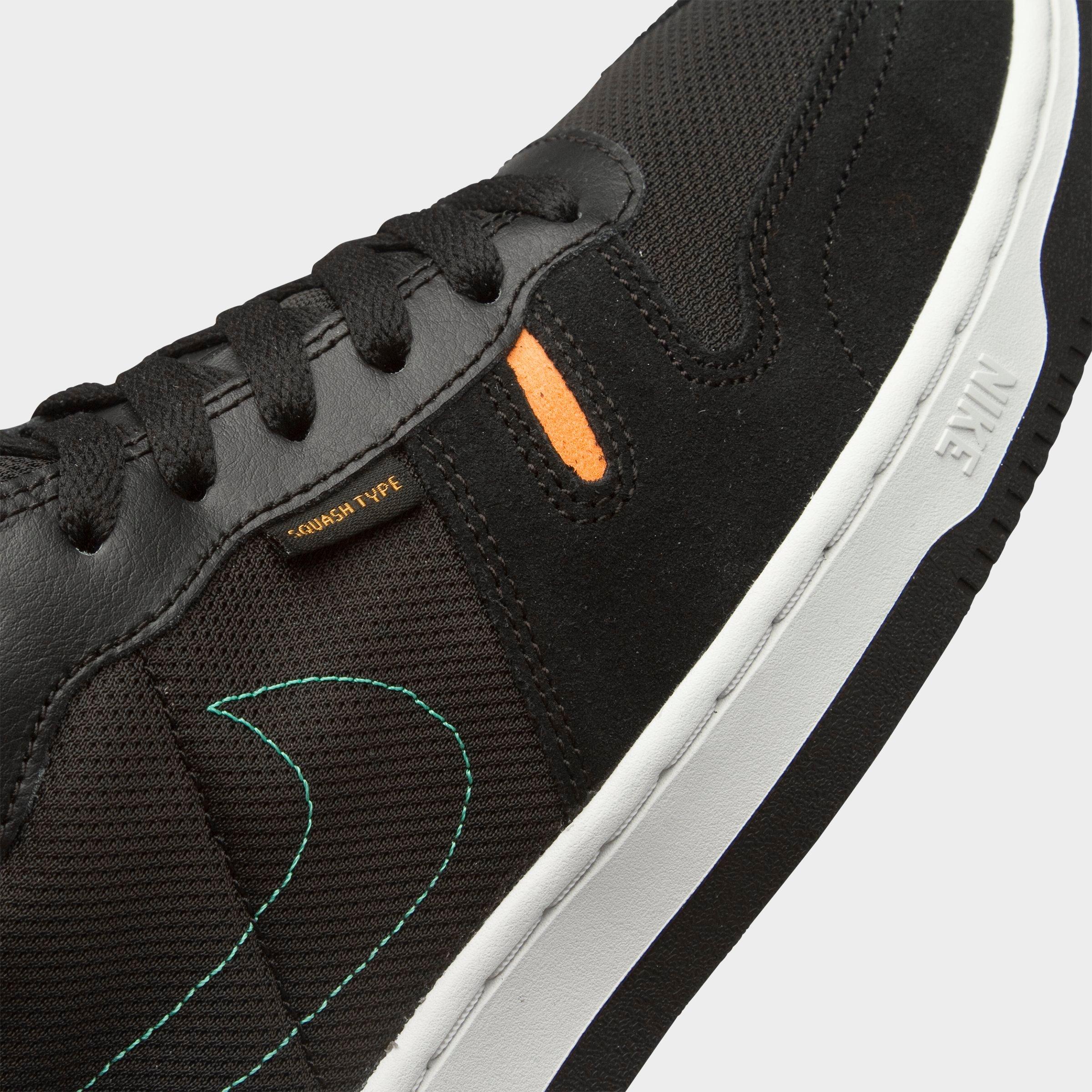 nike squash type black