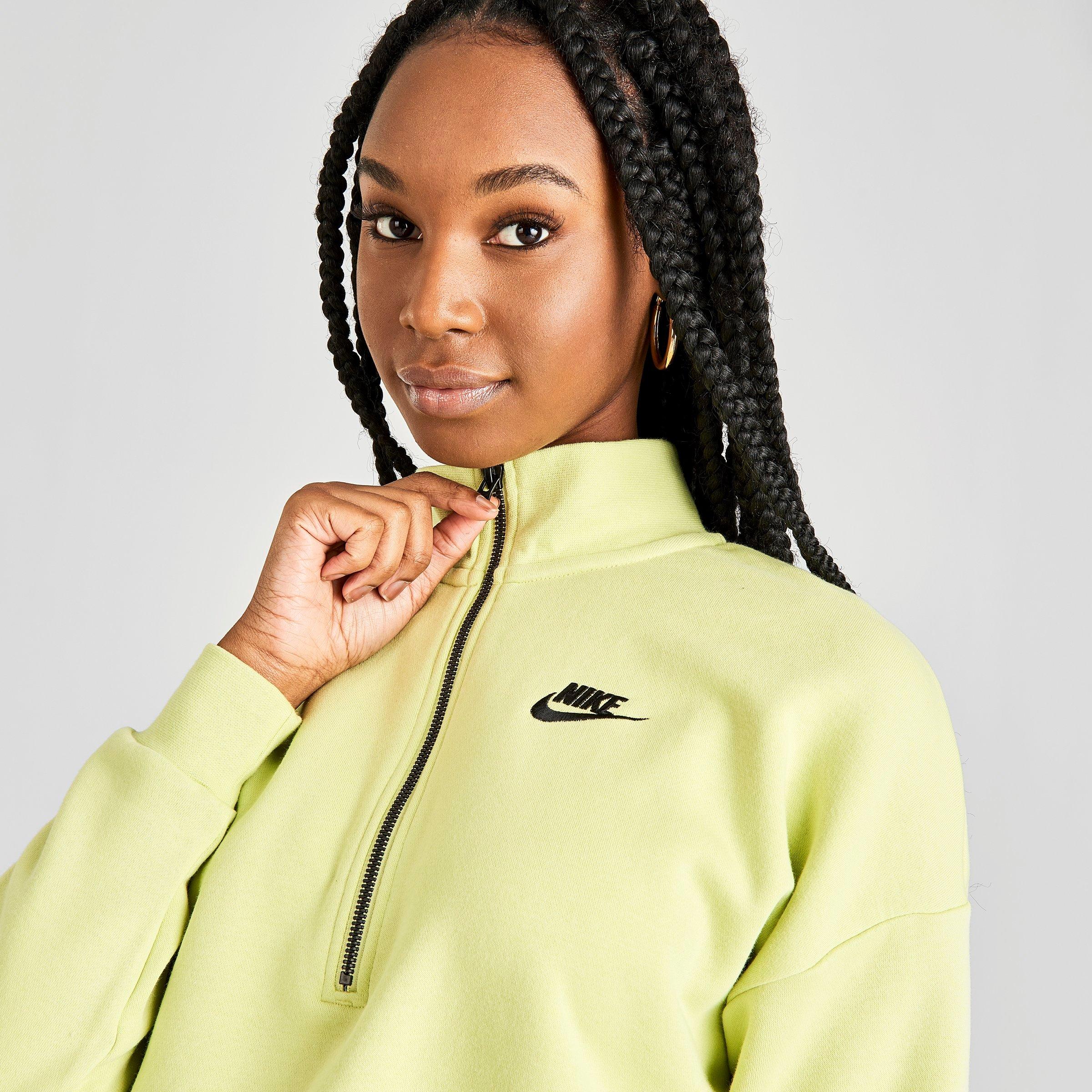 sportswear women's half zip top