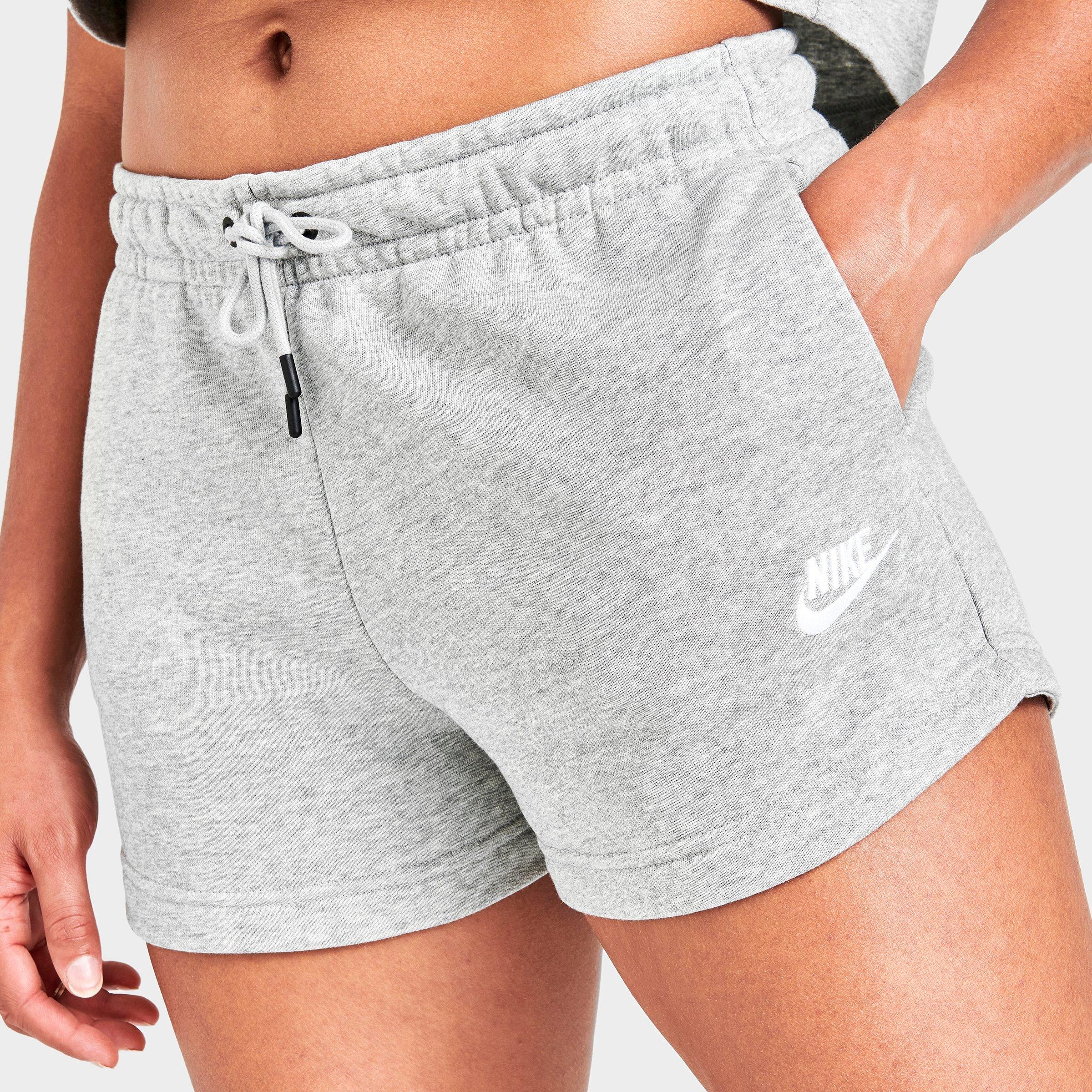 women's nike swoosh french terry shorts