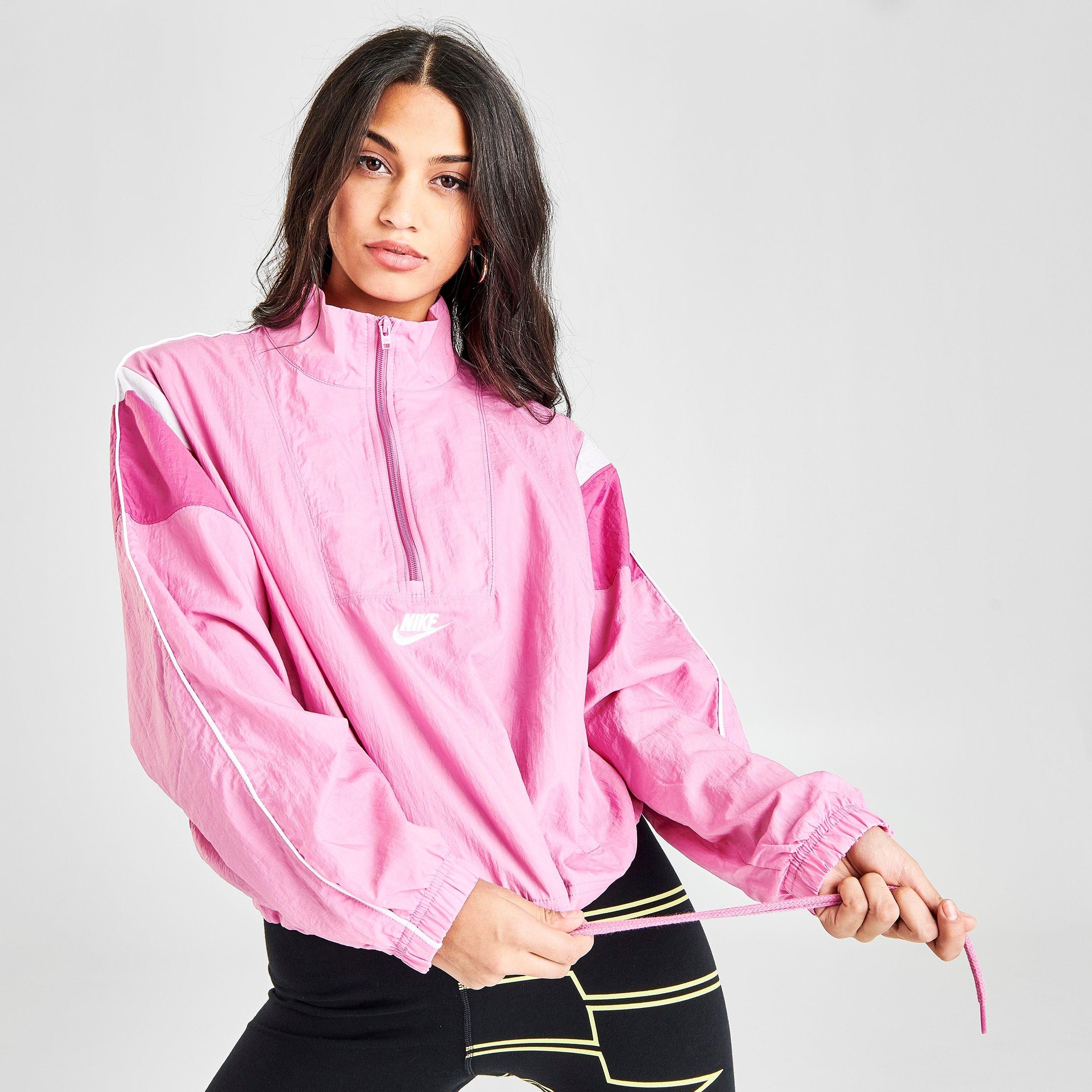 nike sportswear women's heritage woven jacket