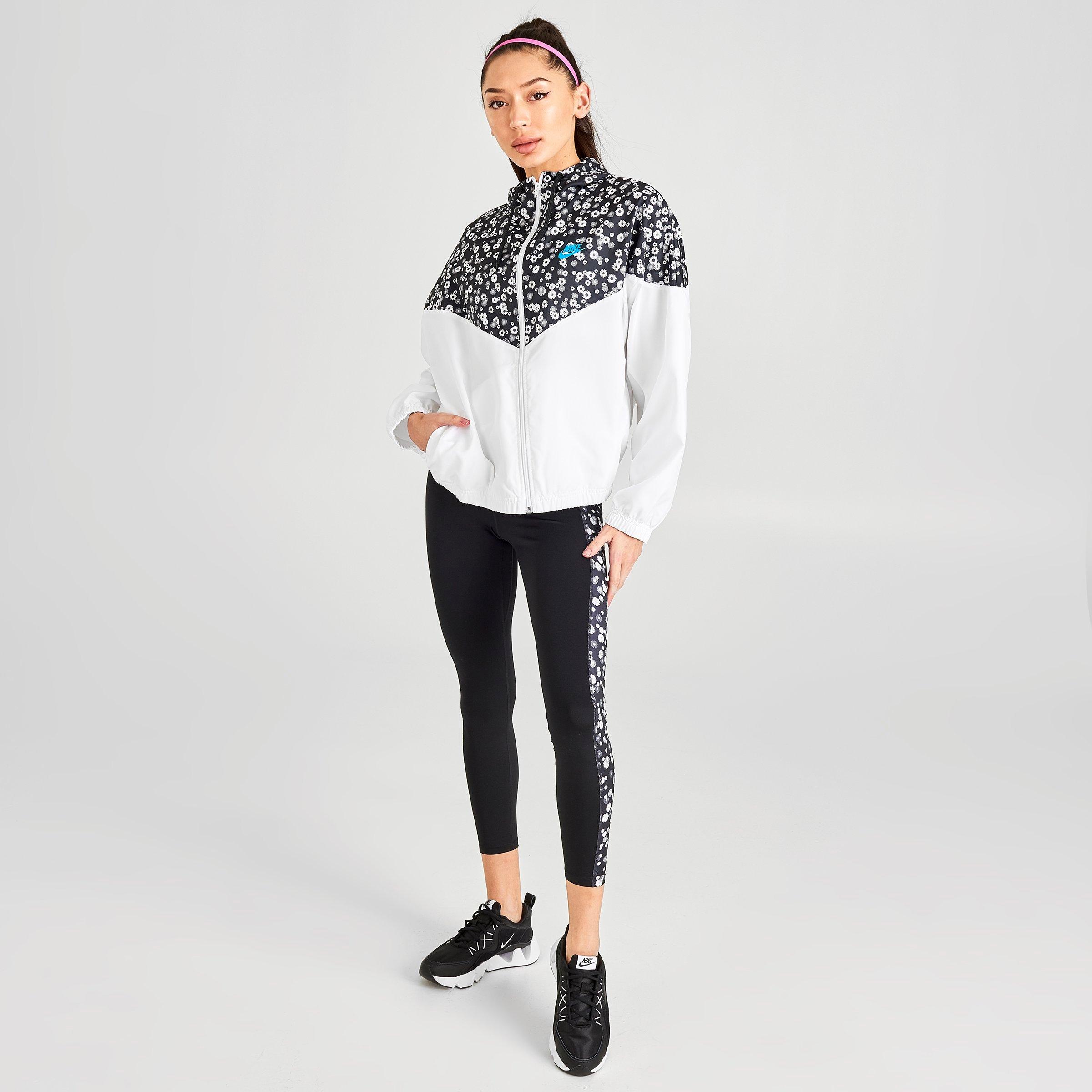 nike floral jacket women's