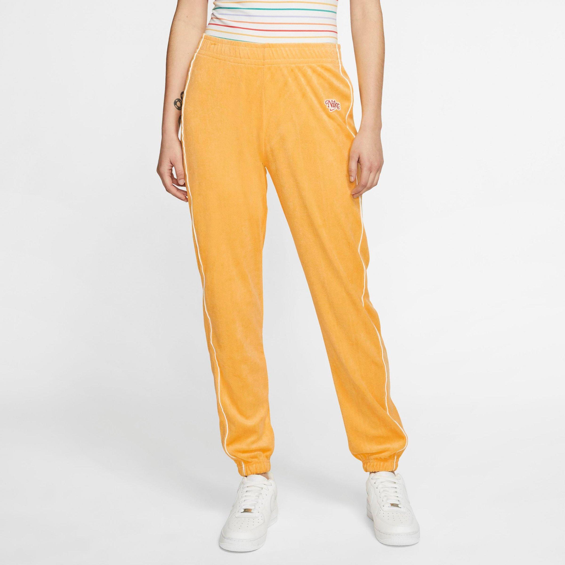 nike foundation french terry track pants