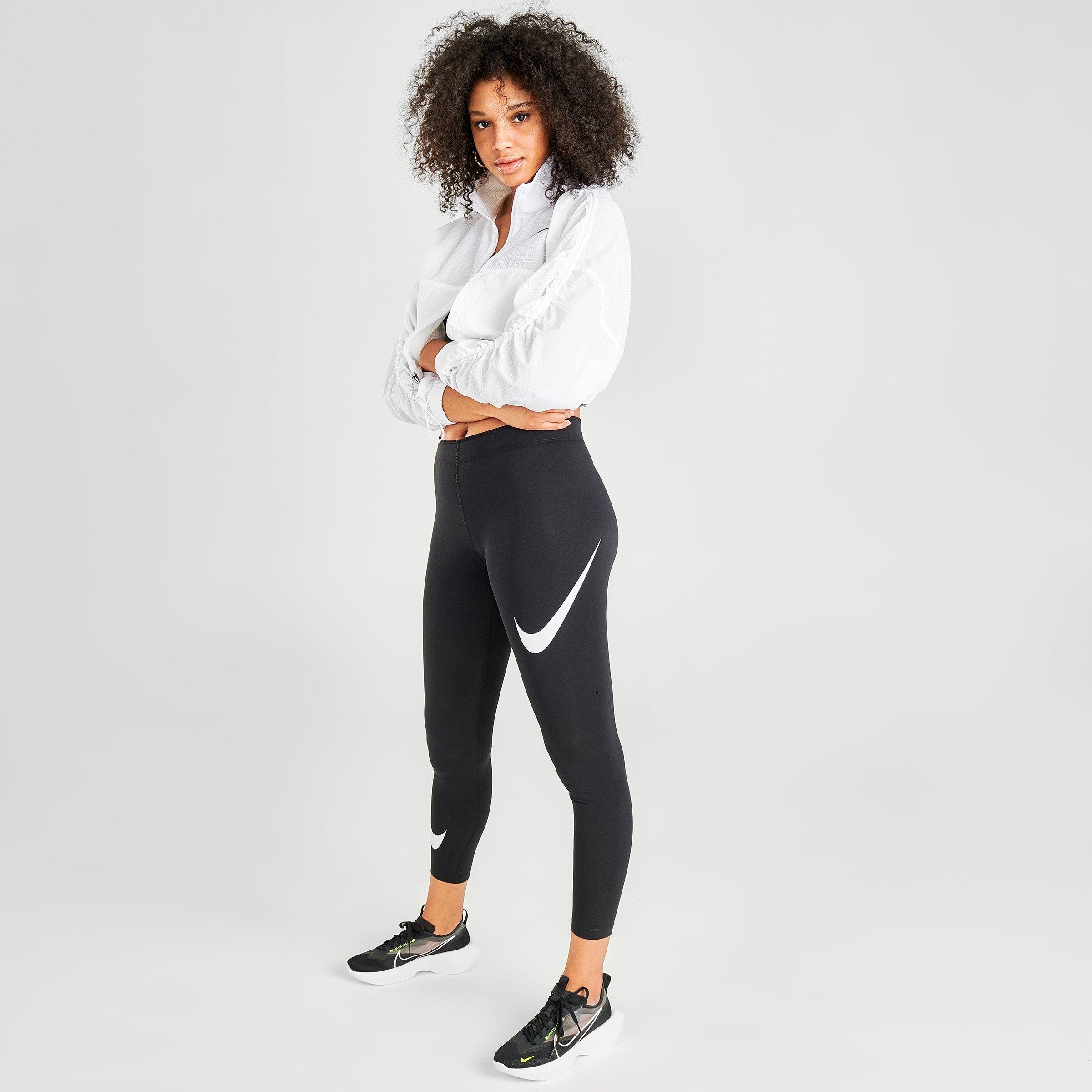 nike all over swoosh leggings