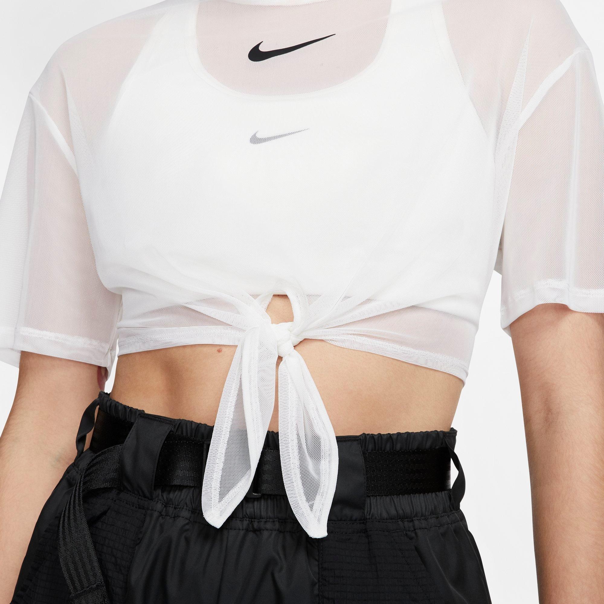 nike tie dye crop top and shorts