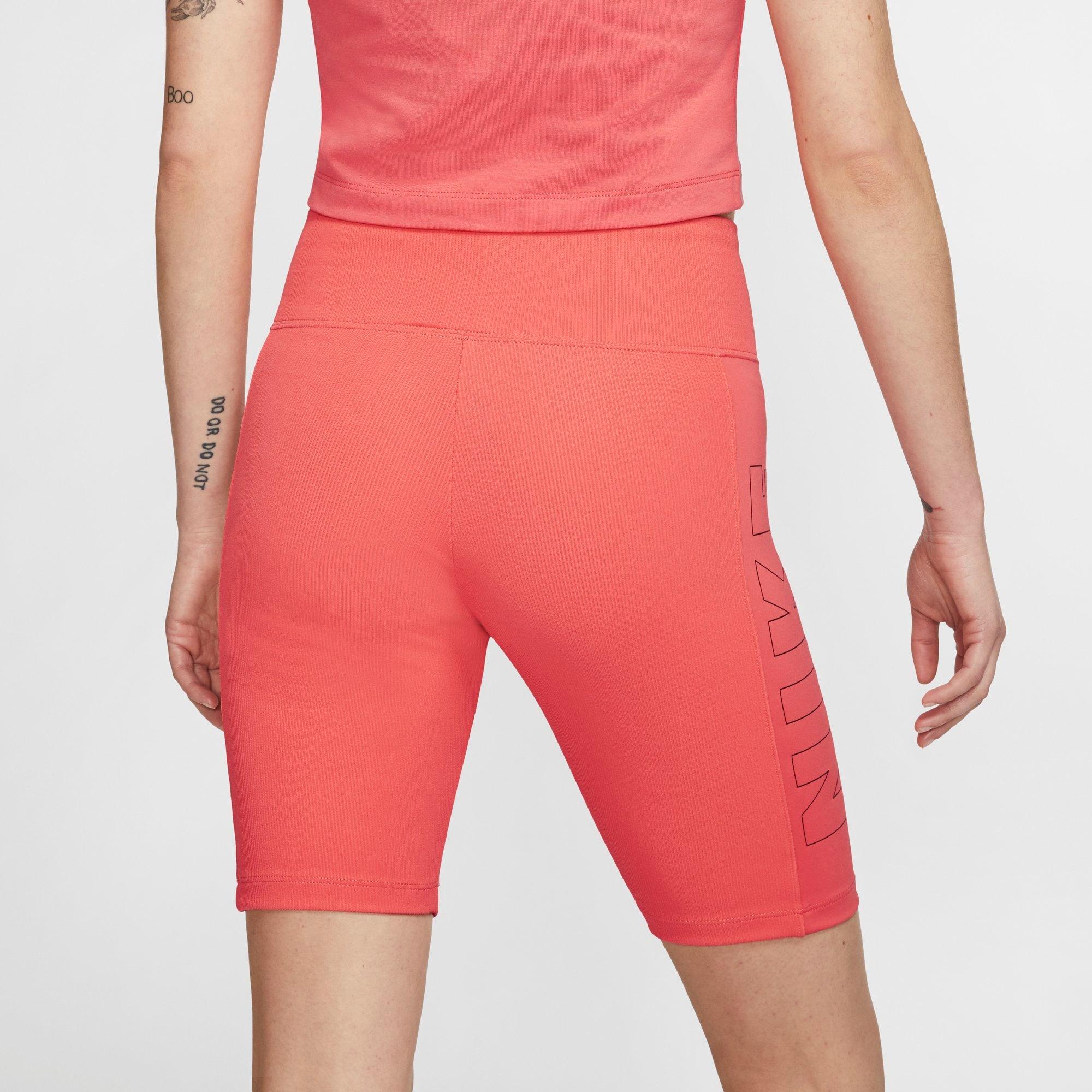 nike air logo tape bike short
