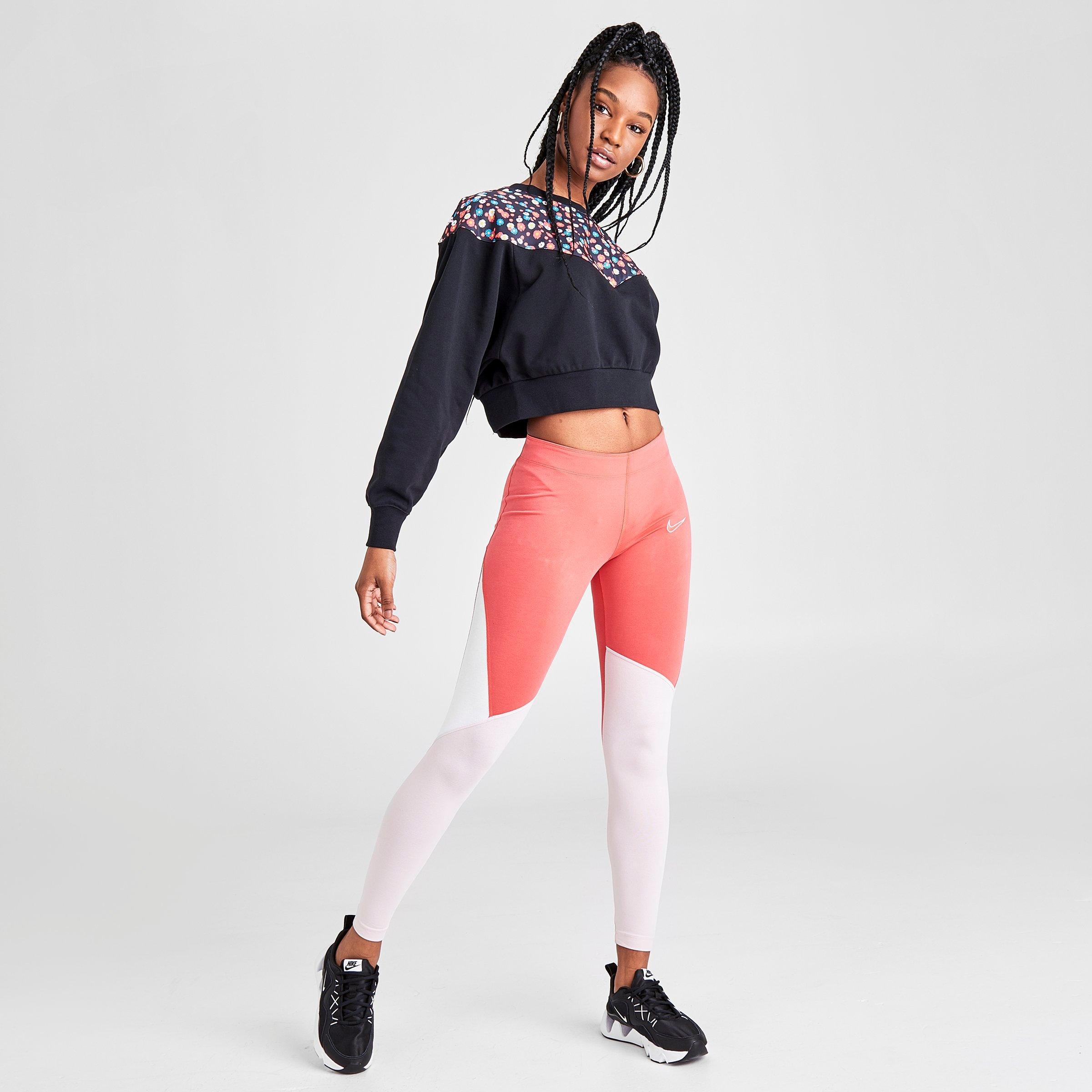 nike women's color block leggings