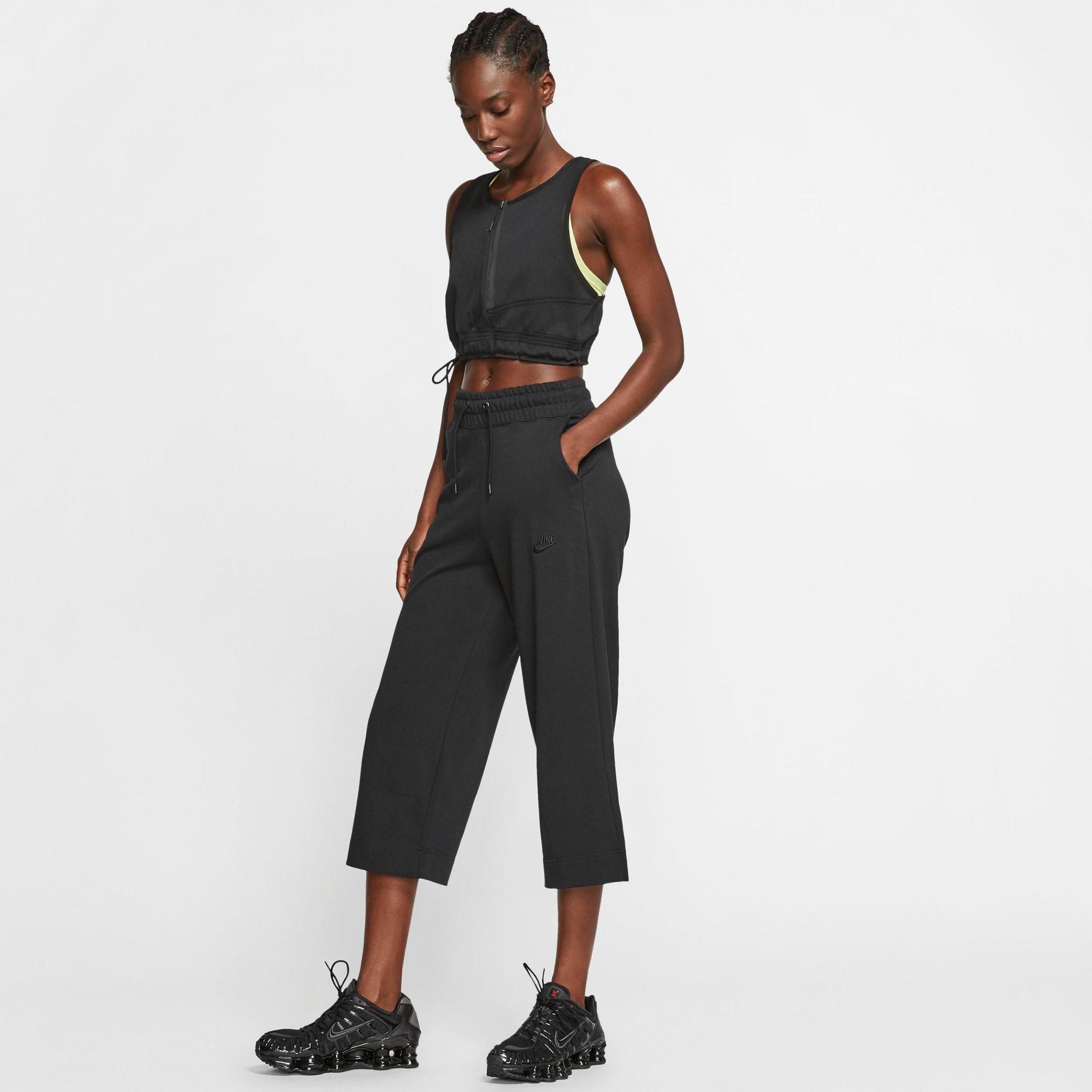 nike wide leg capris