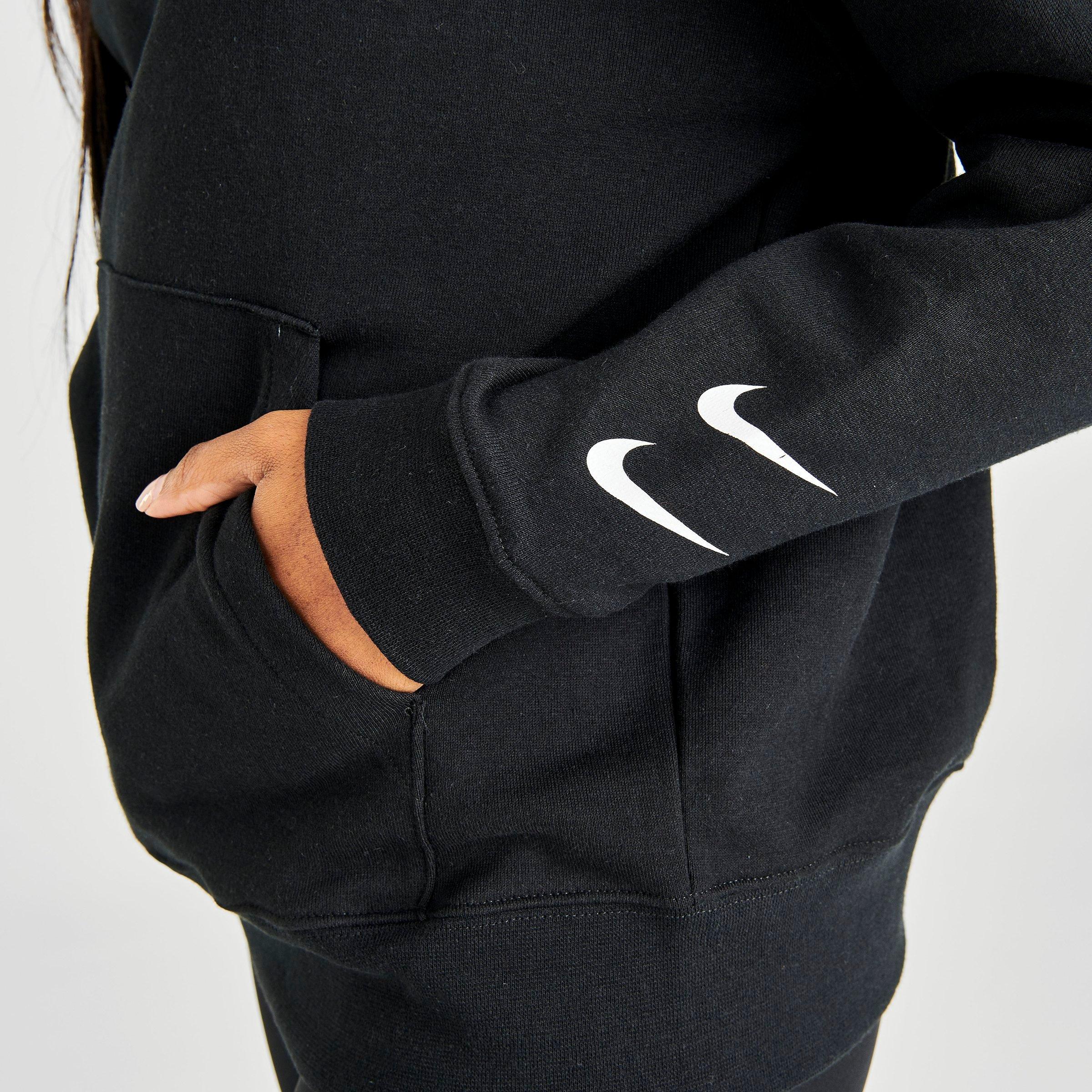 womens nike swoosh hoodie