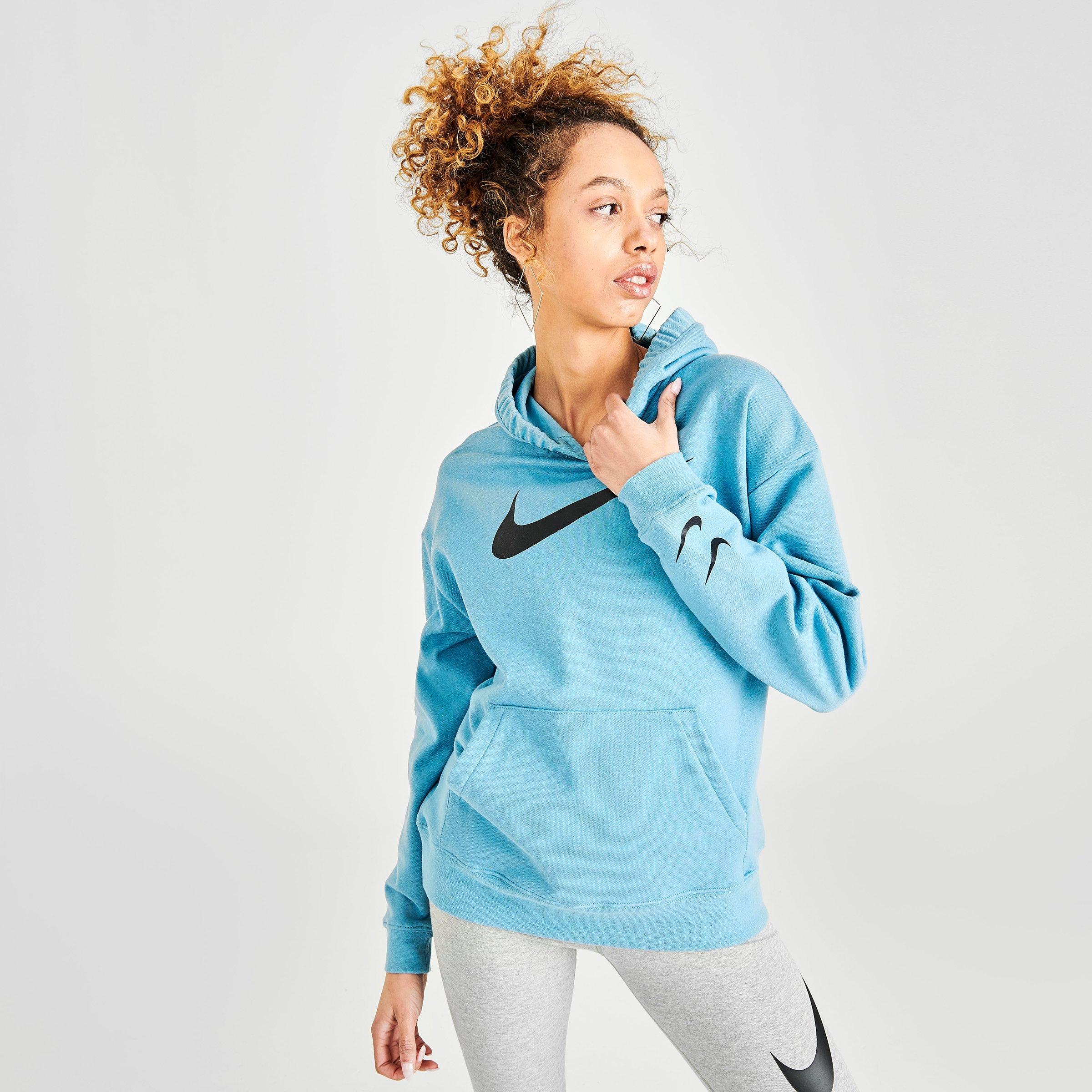 ladies nike swoosh hoodie