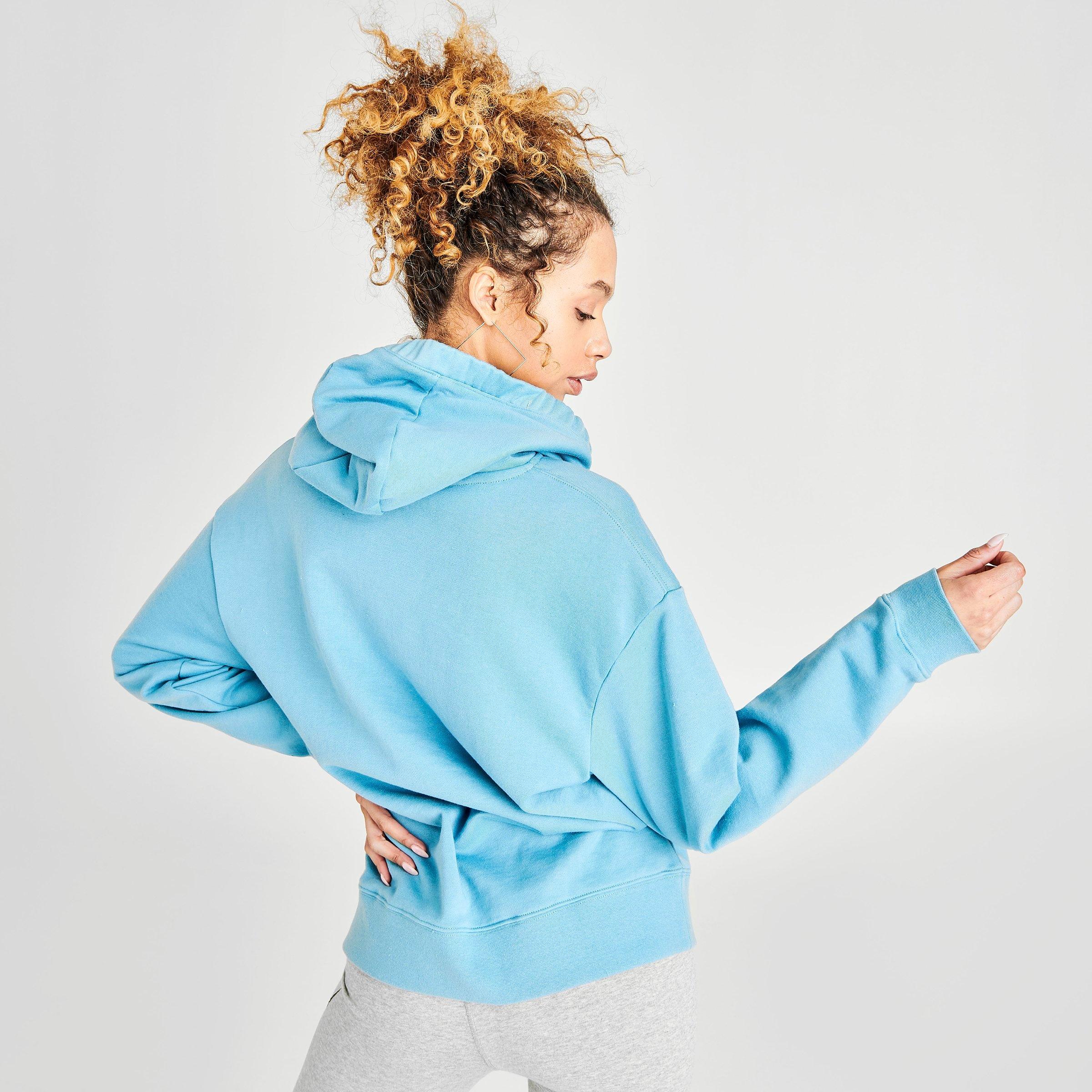 teal nike hoodie womens