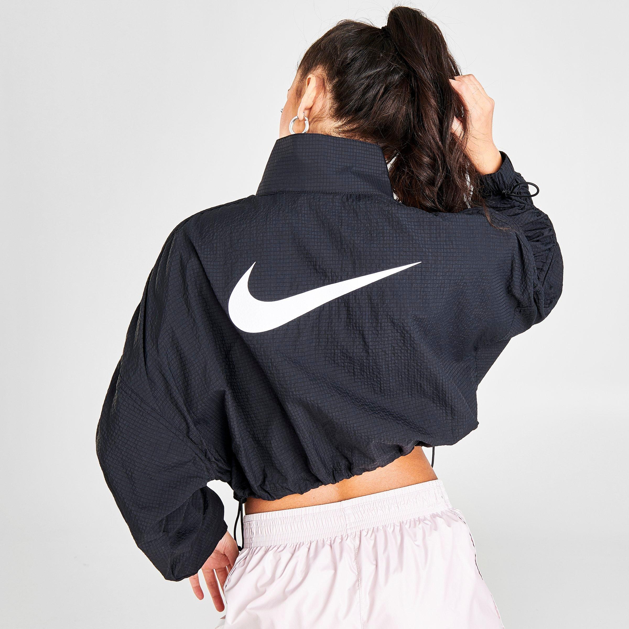 nike swoosh woven jacket