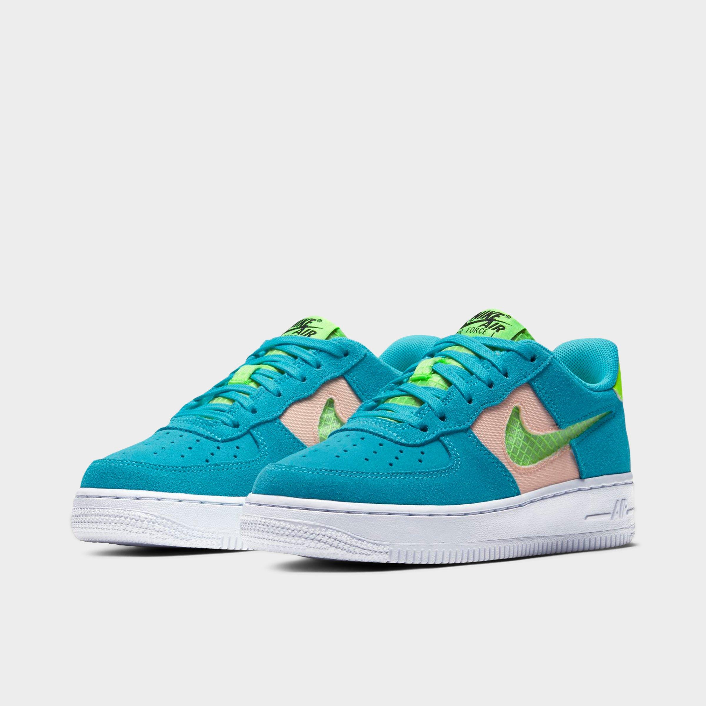 nike air force 1 ghost aqua