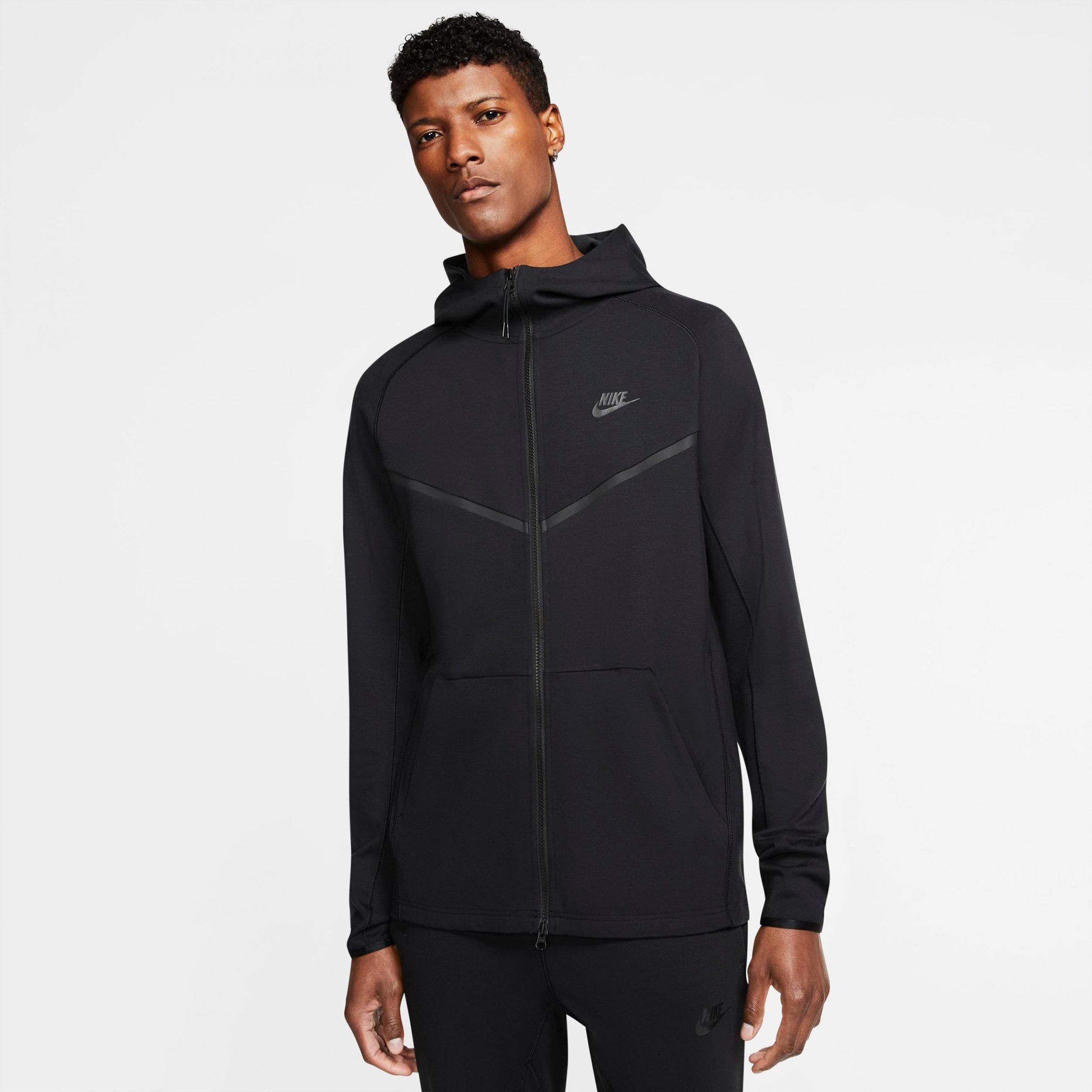 black nike zip hoodie