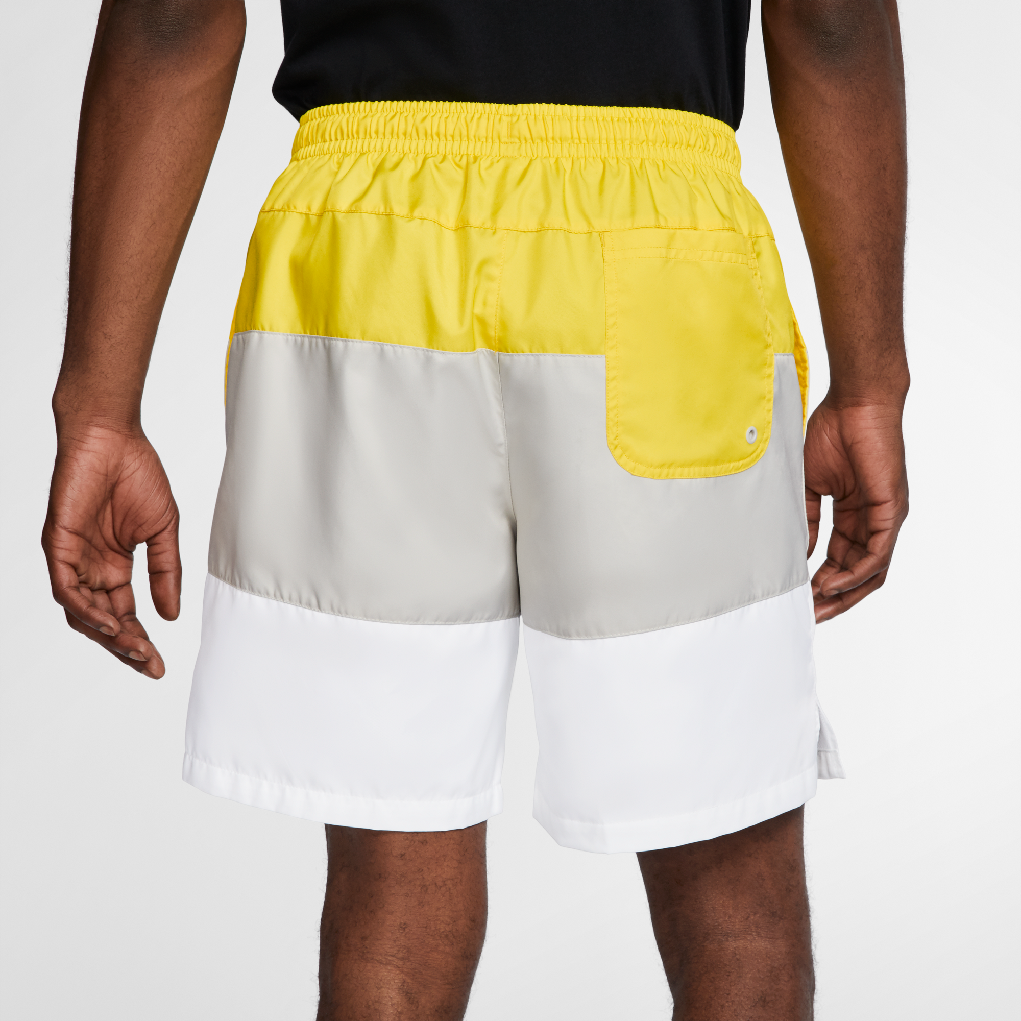 yellow nike shorts mens