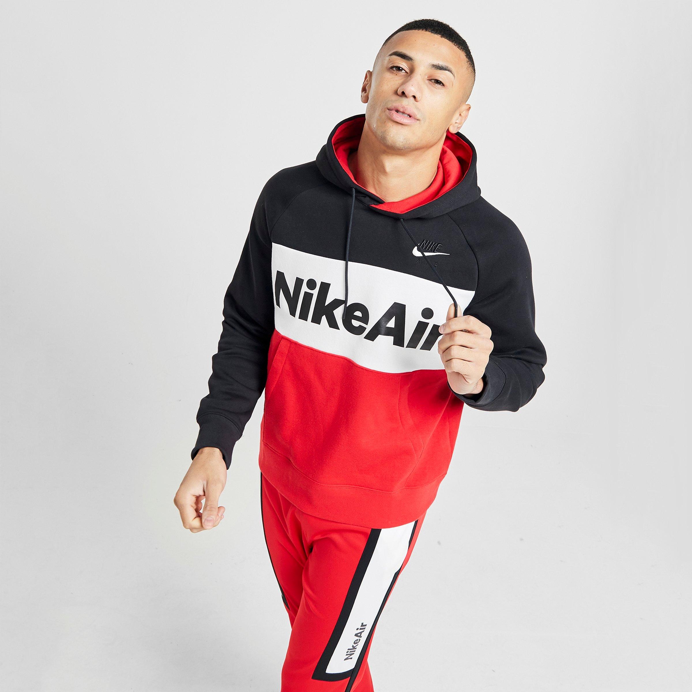 nike hoodie color block