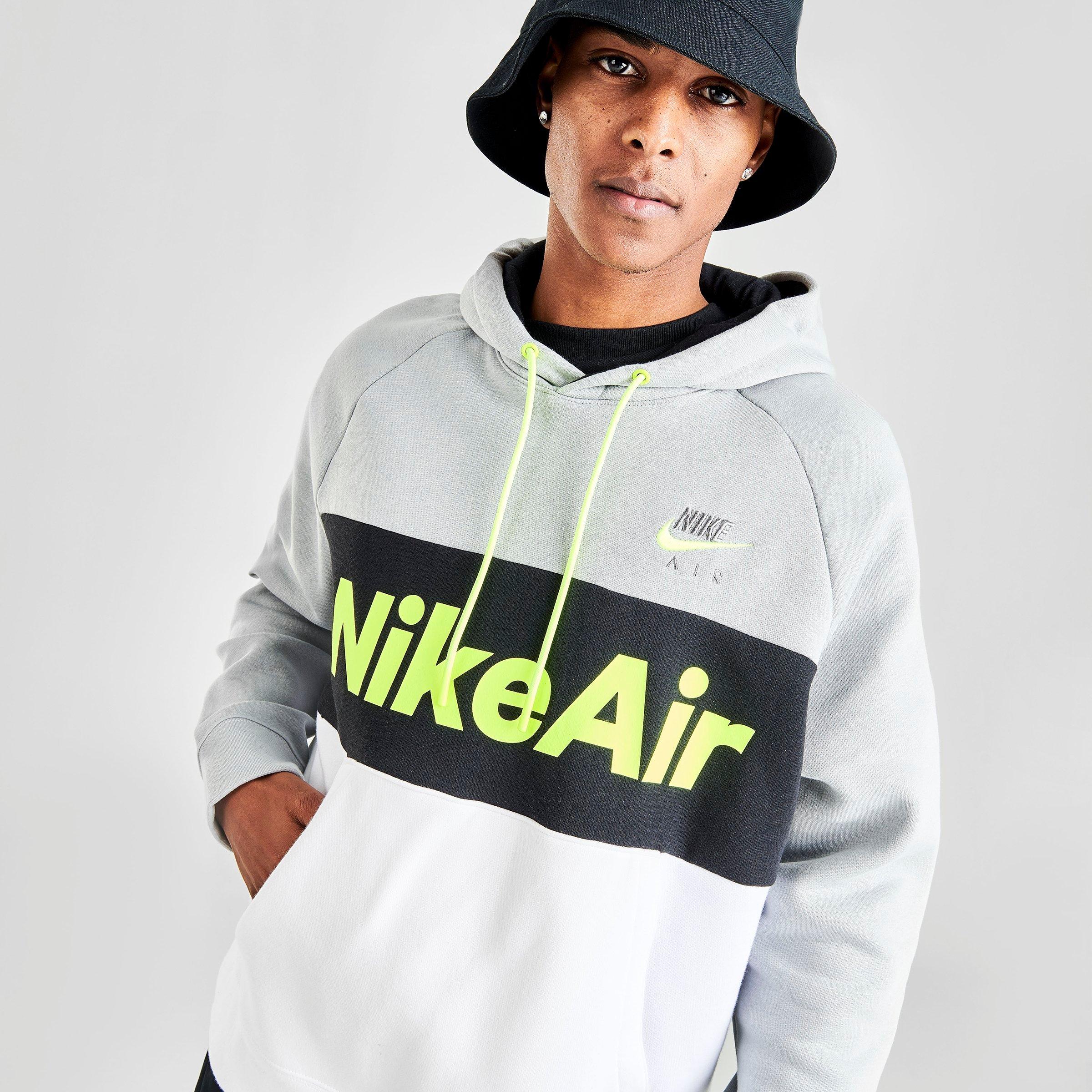 nike air color block hoodie