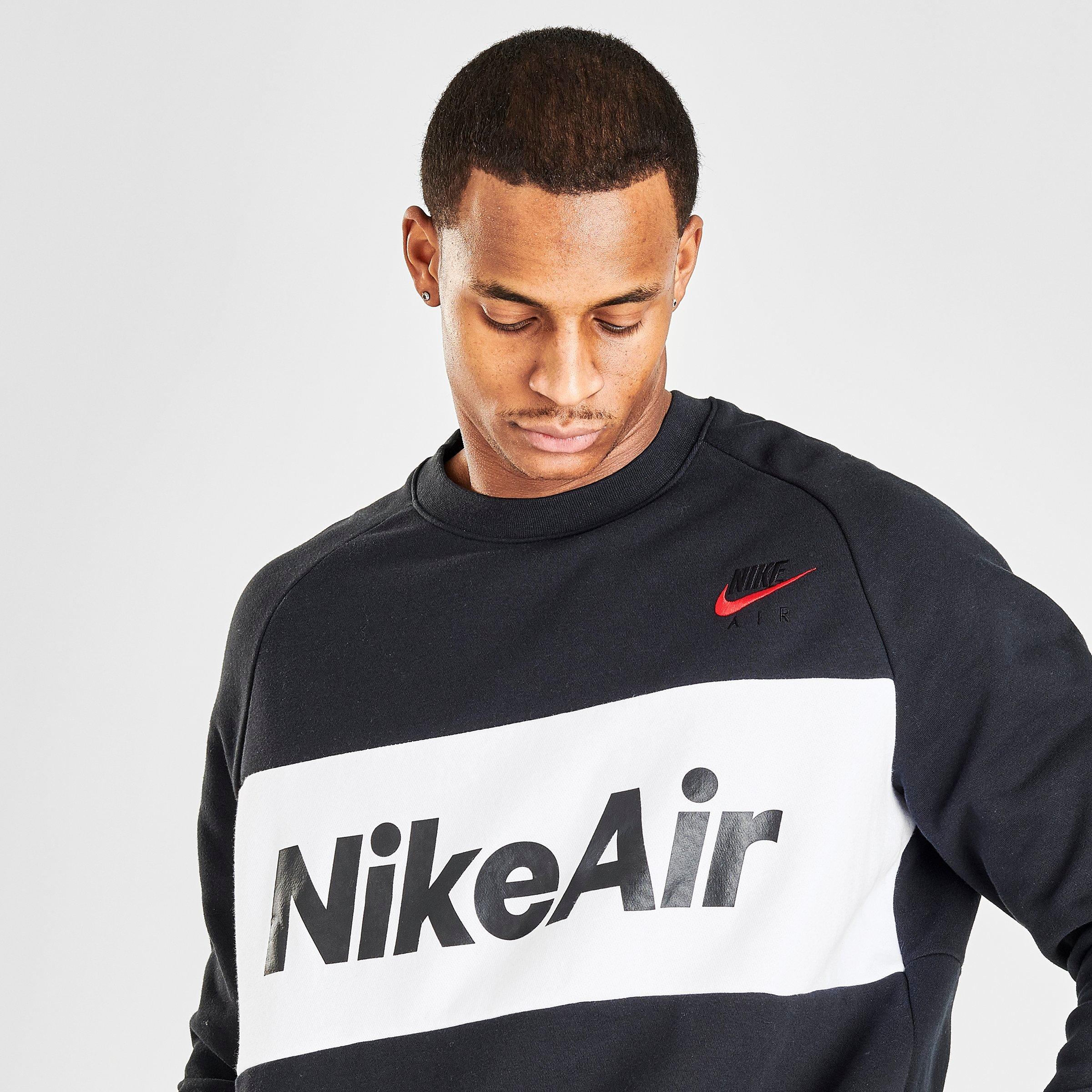 nike air colourblock crew sweatshirt