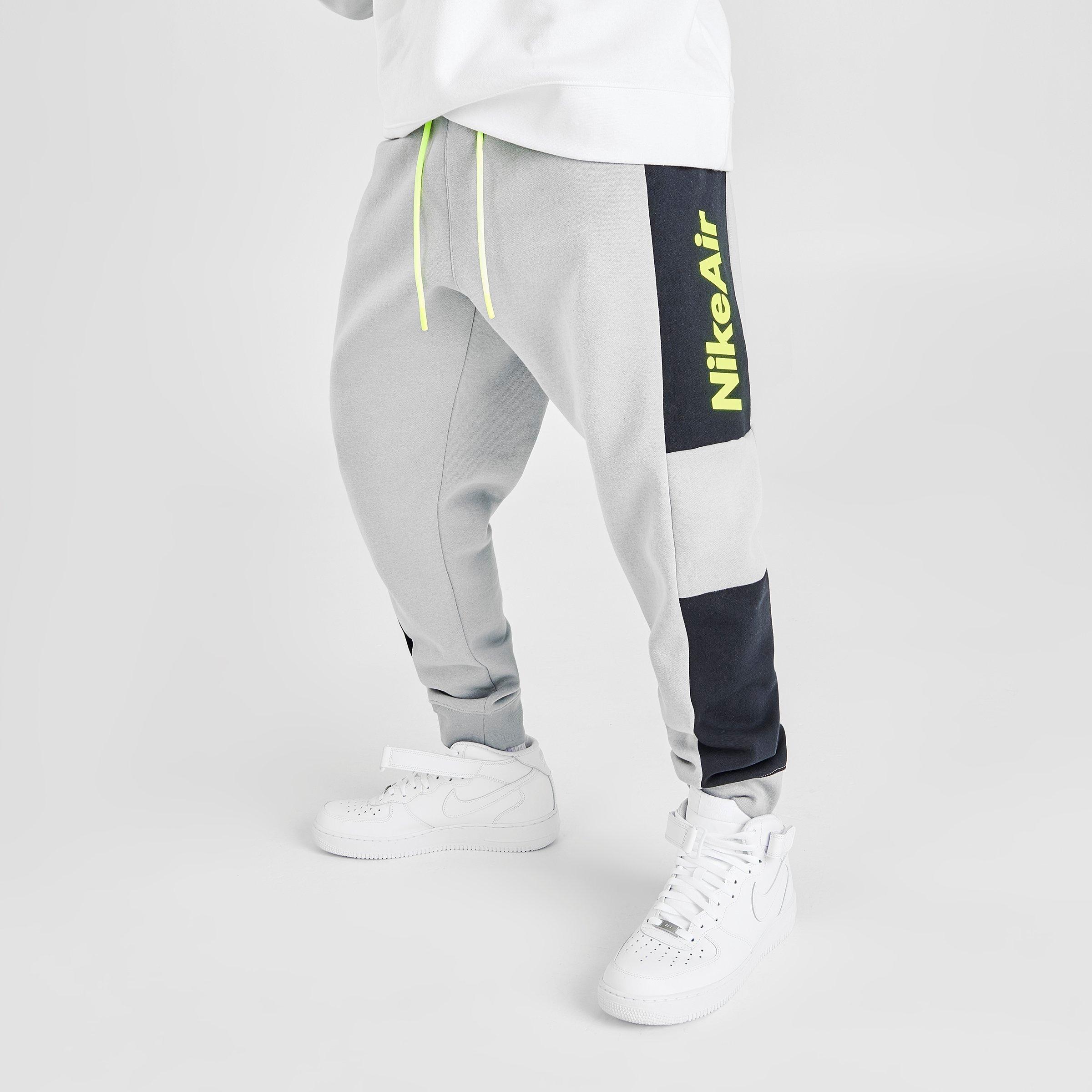 men's nike sportswear air fleece jogger pants