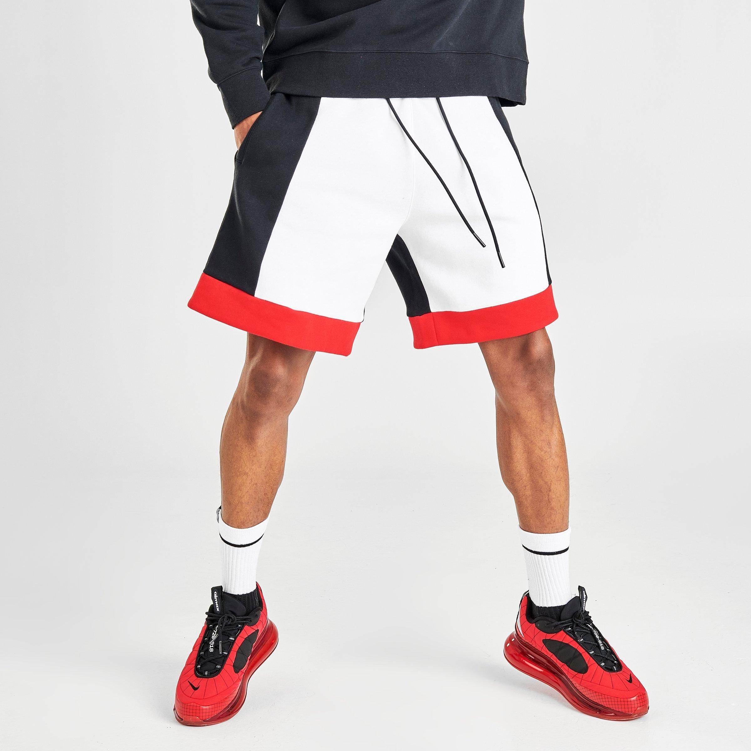 nike air fleece shorts mens