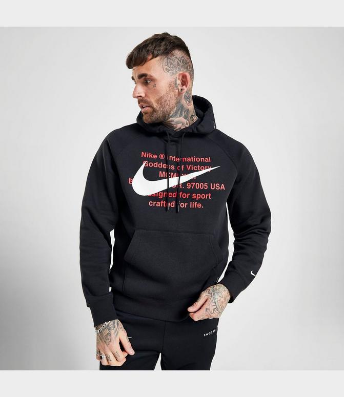 nike hbr swoosh overhead hoodie nike hbr swoosh overhead hoodie