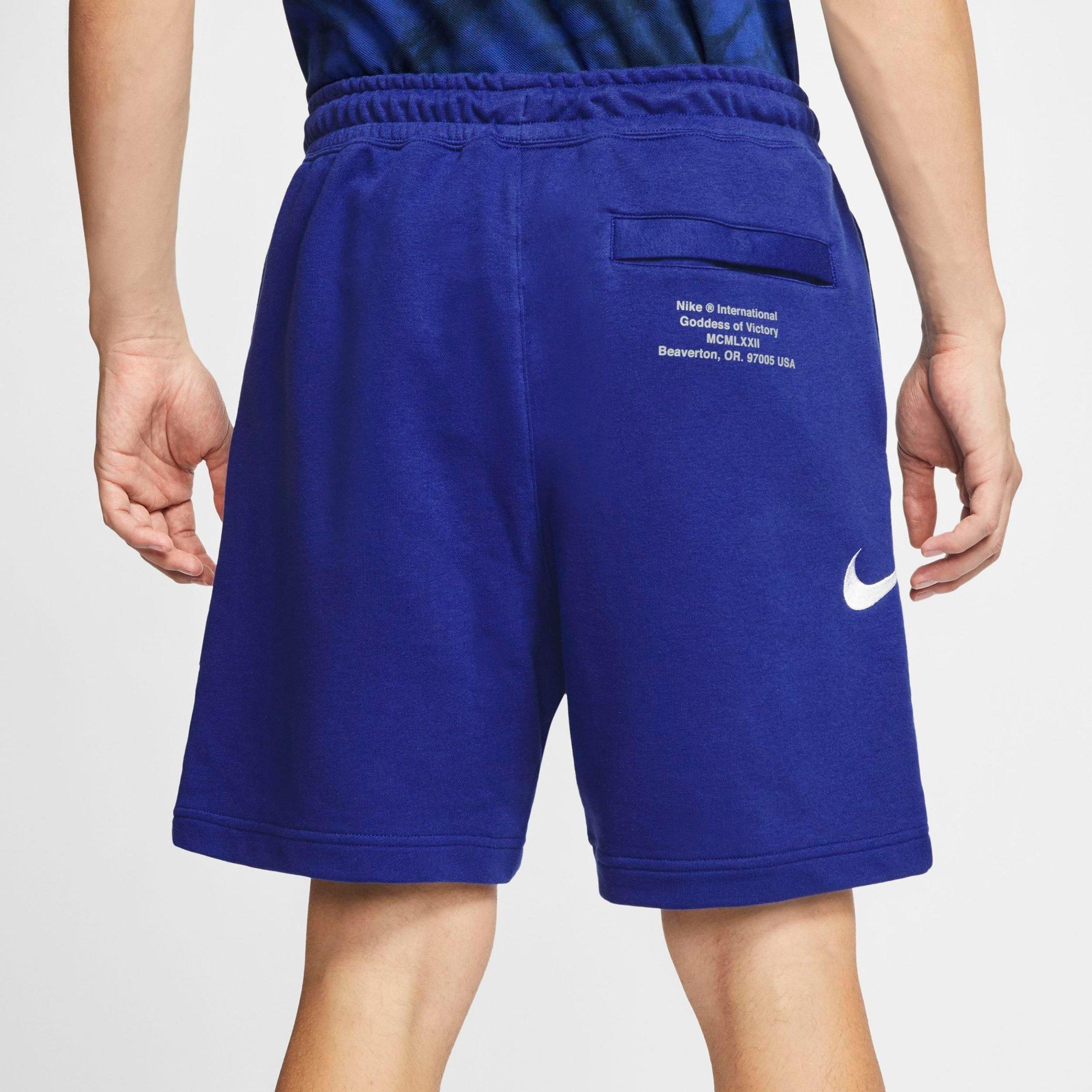 nike french terry shorts mens