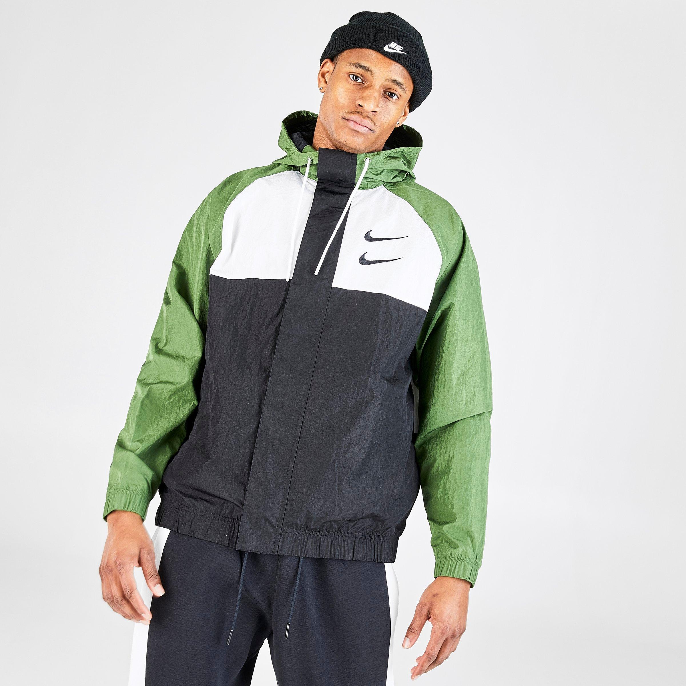 nike woven hooded tracksuit