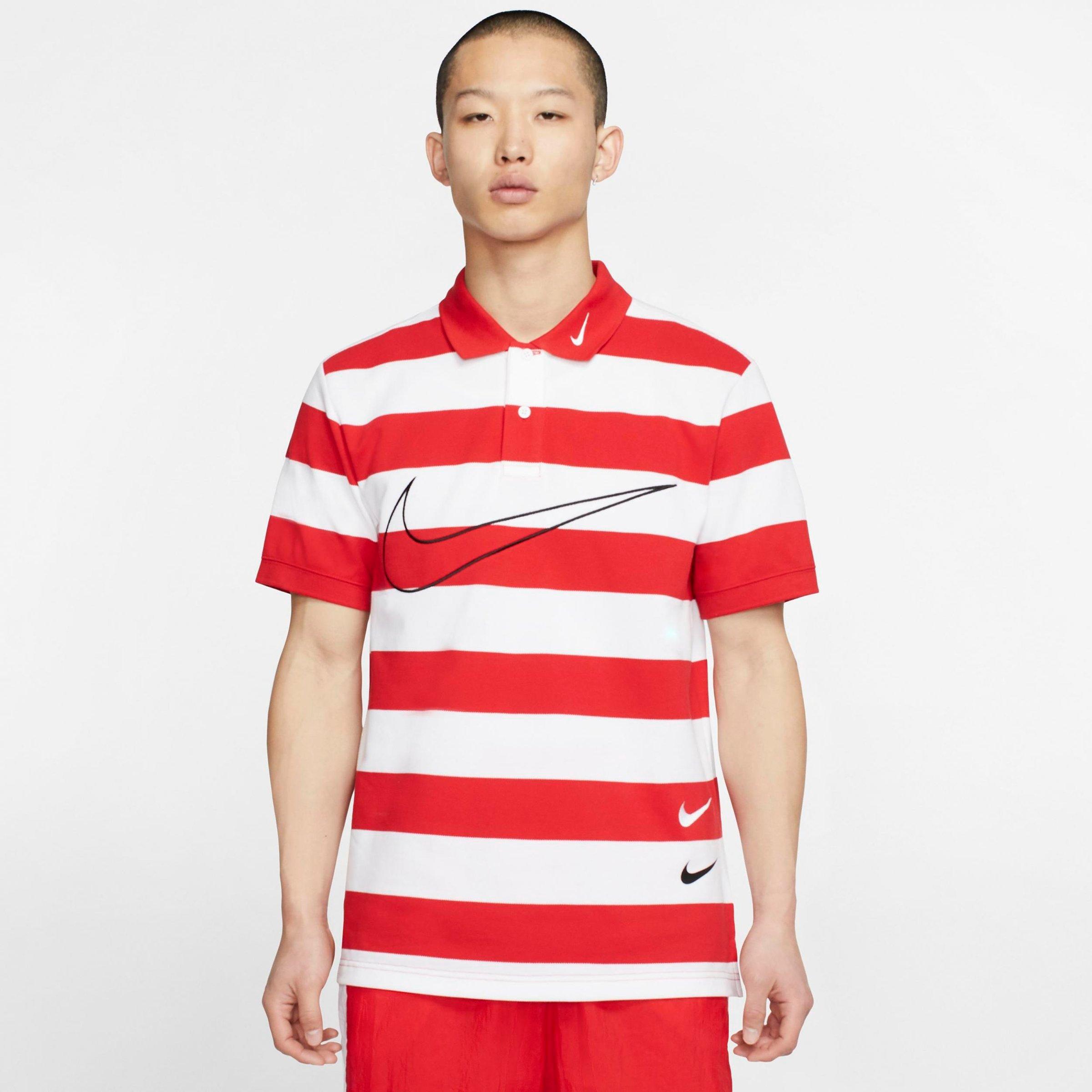 nike sportswear swoosh polo