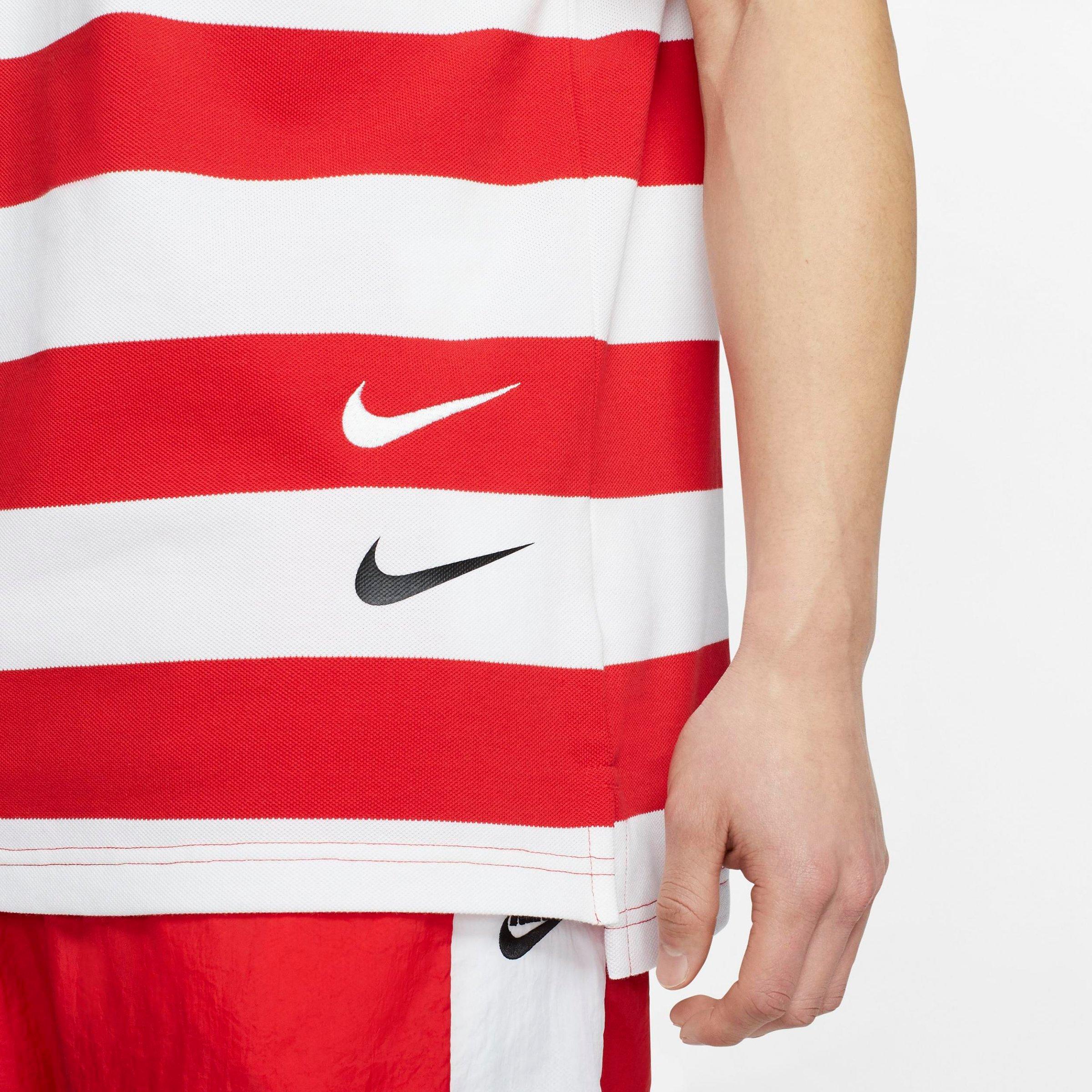 nike sportswear swoosh polo