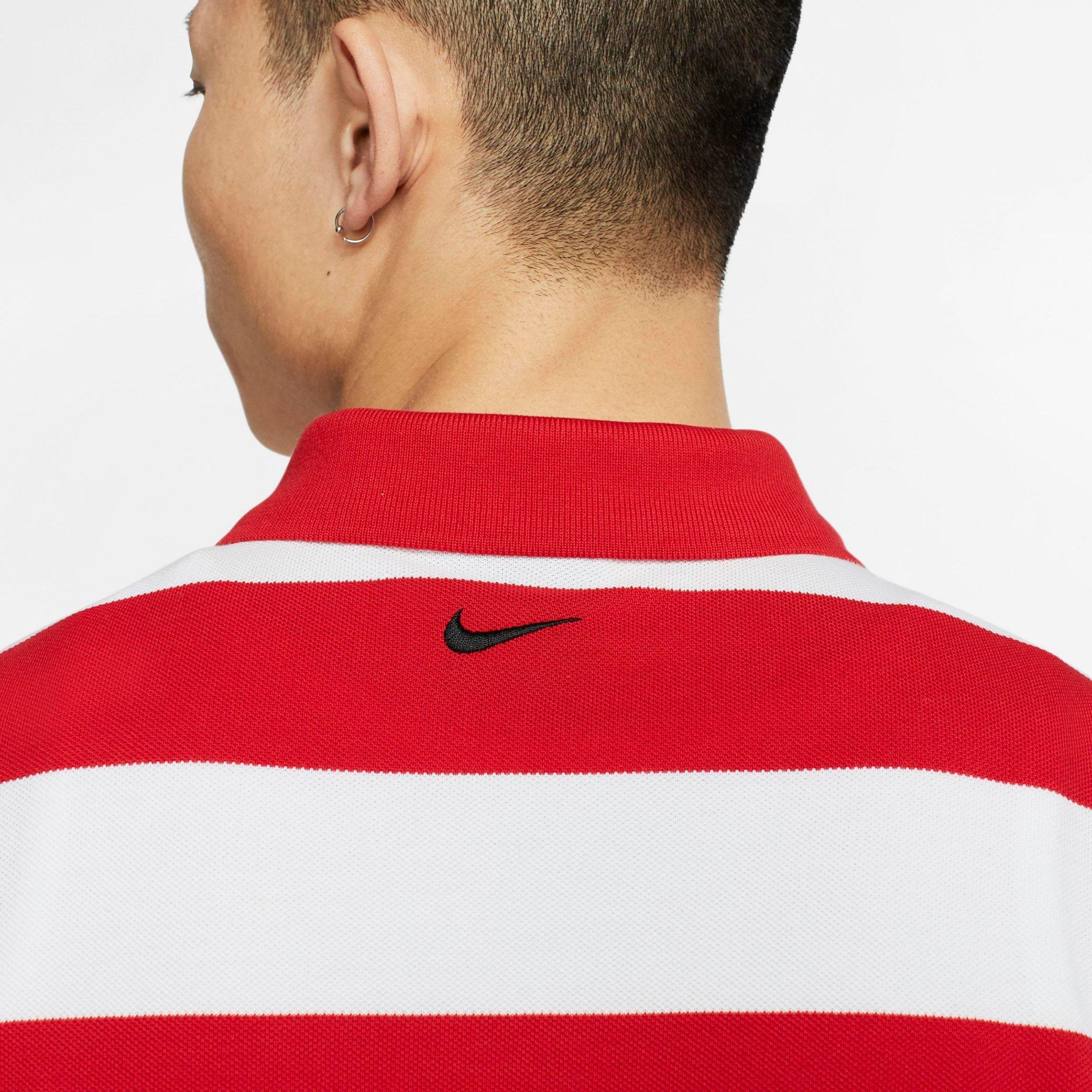 nike sportswear swoosh polo