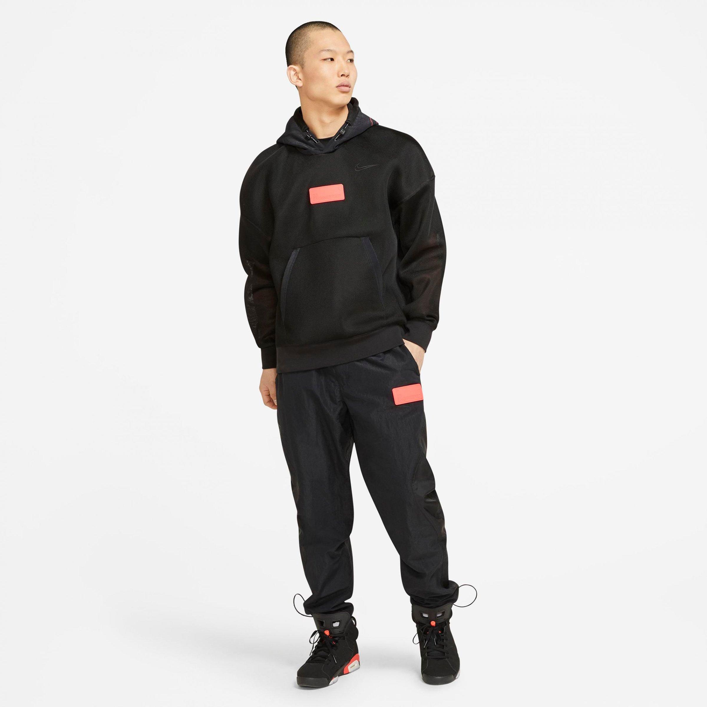 jordan 23 engineered hoodie black