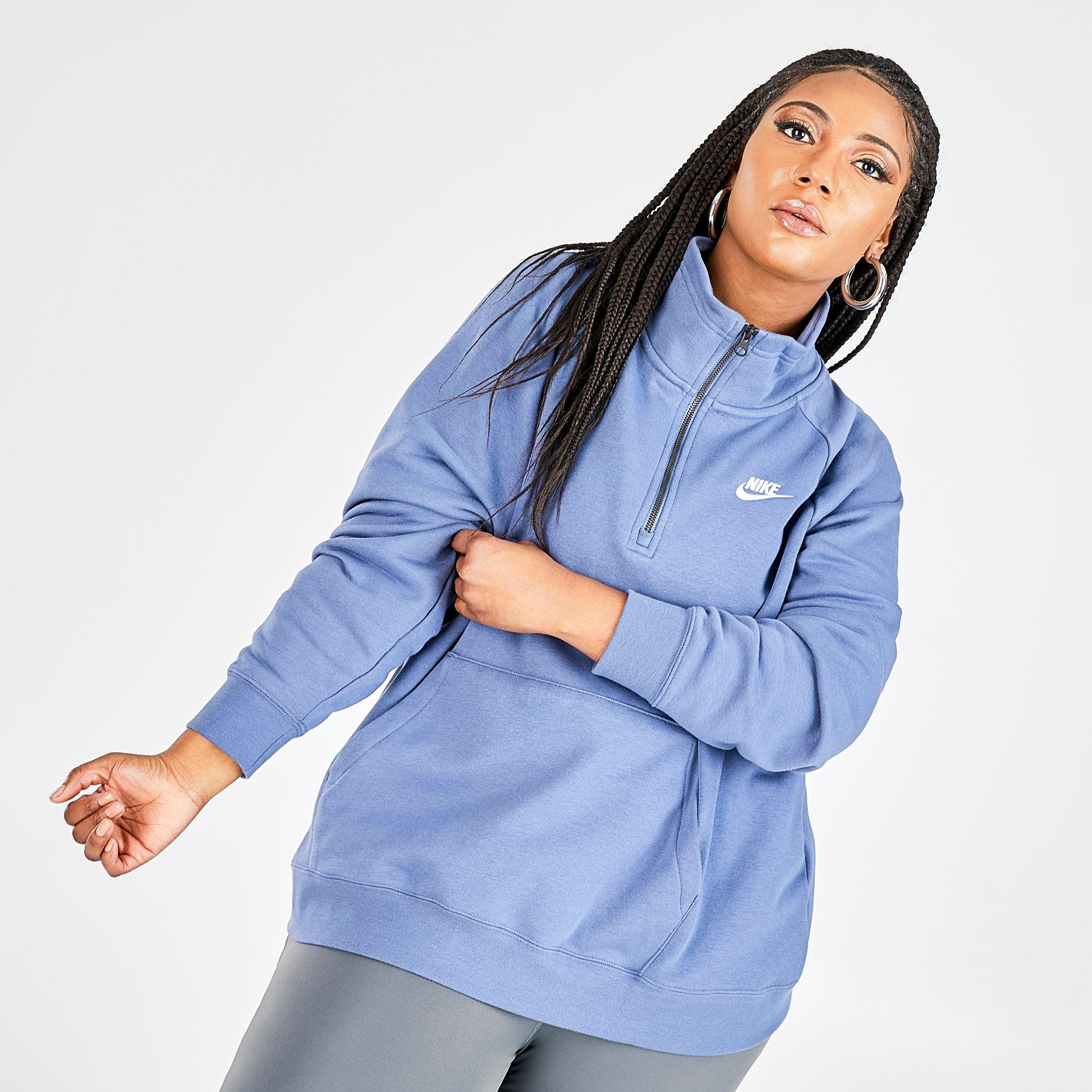 nike quarter zip womens fleece