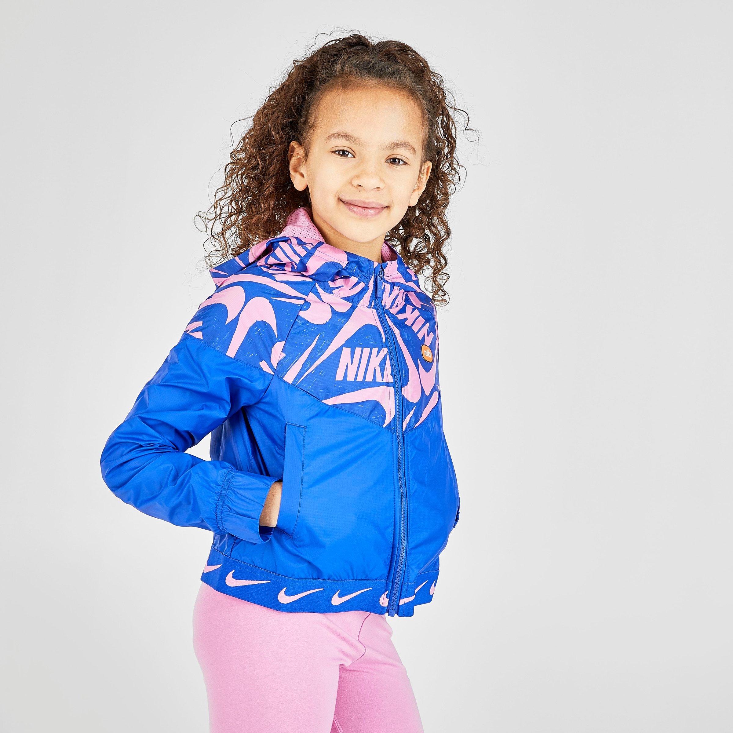 big girls sportswear windrunner hooded jacket