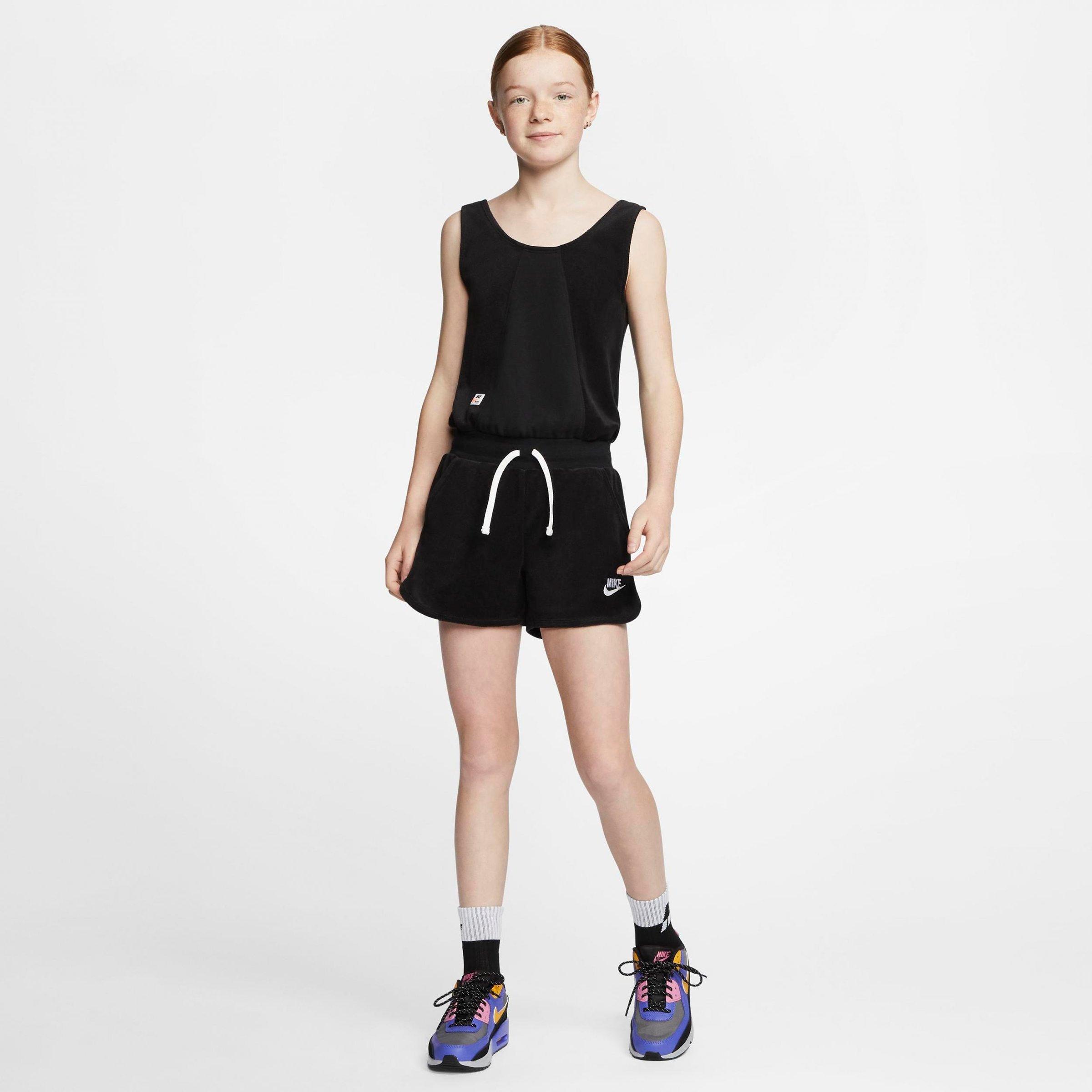 nike shorts romper