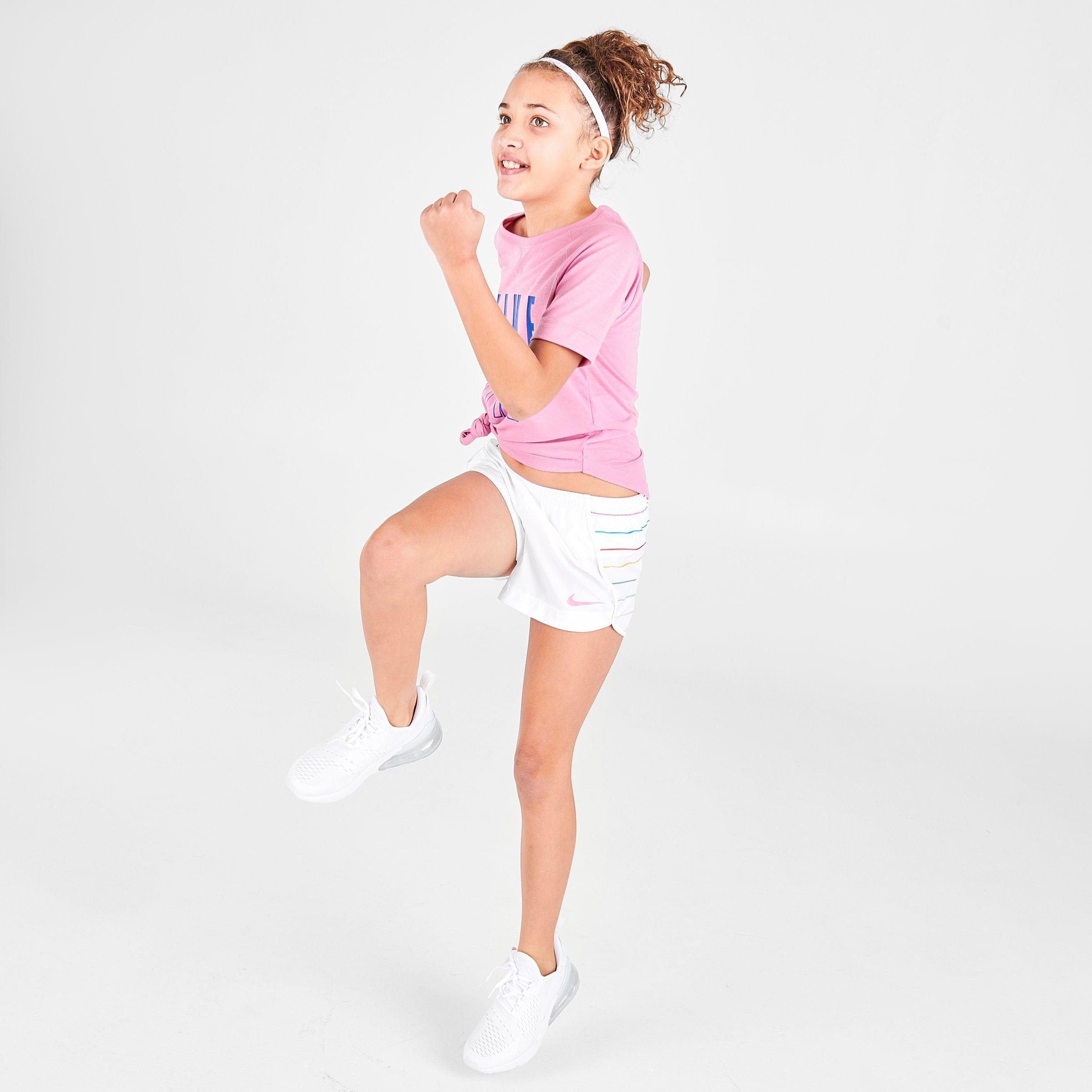 girl nike sweat shorts