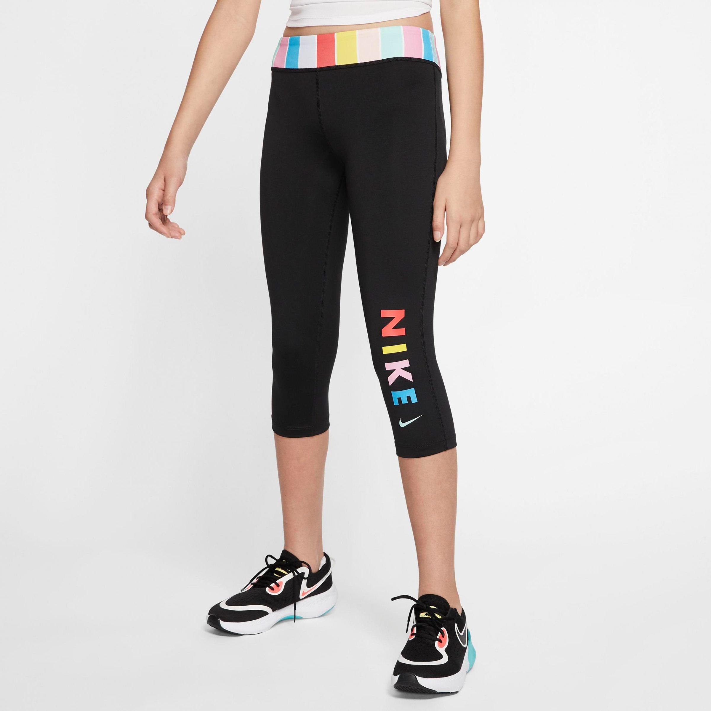 nike girl short tights