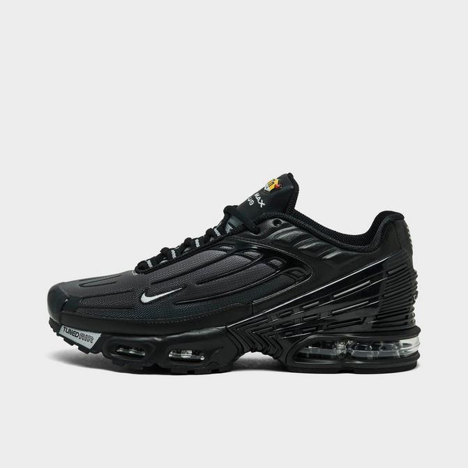 Air max plus hot sale black black