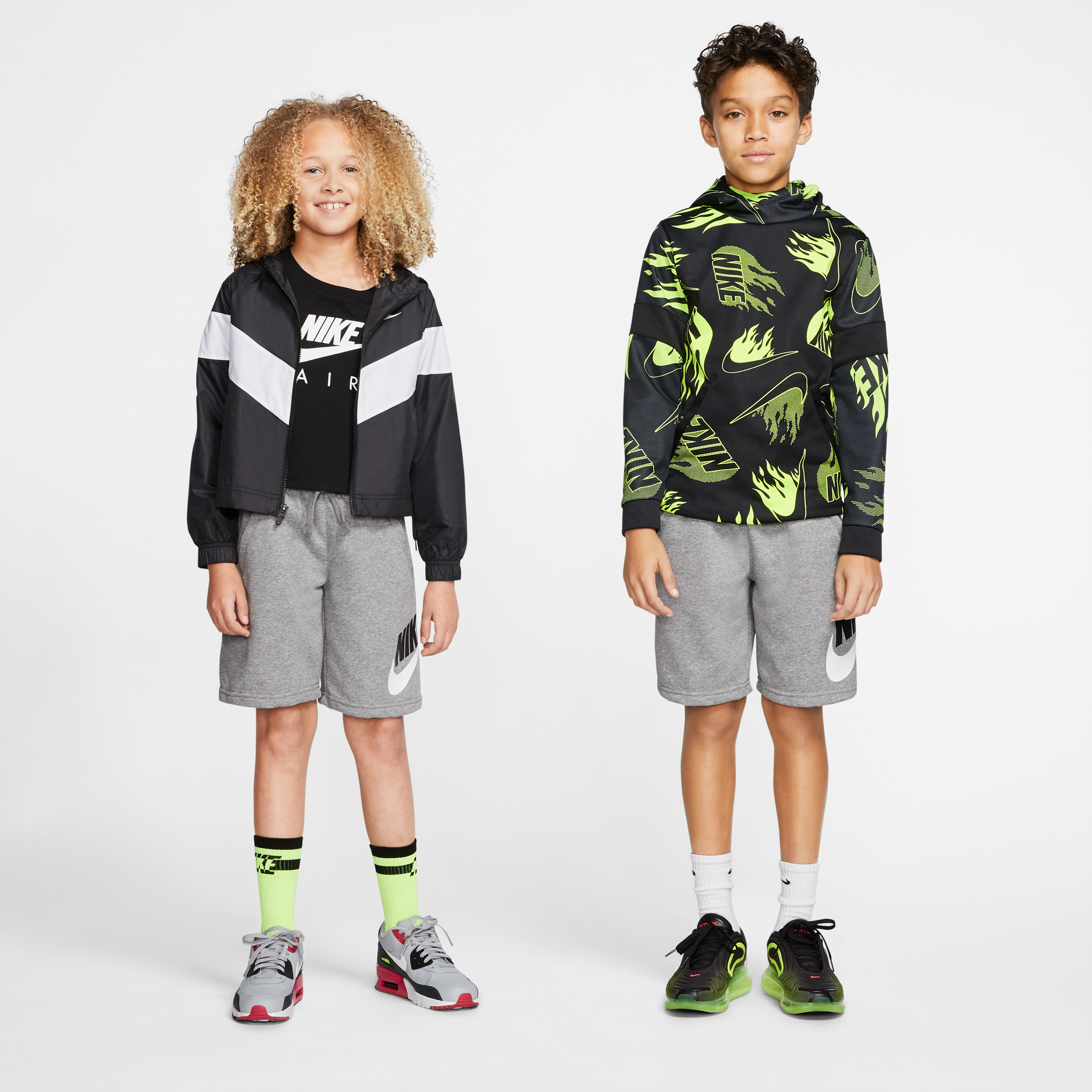 Kids' Nike Sportswear HBR Club Fleece Shorts