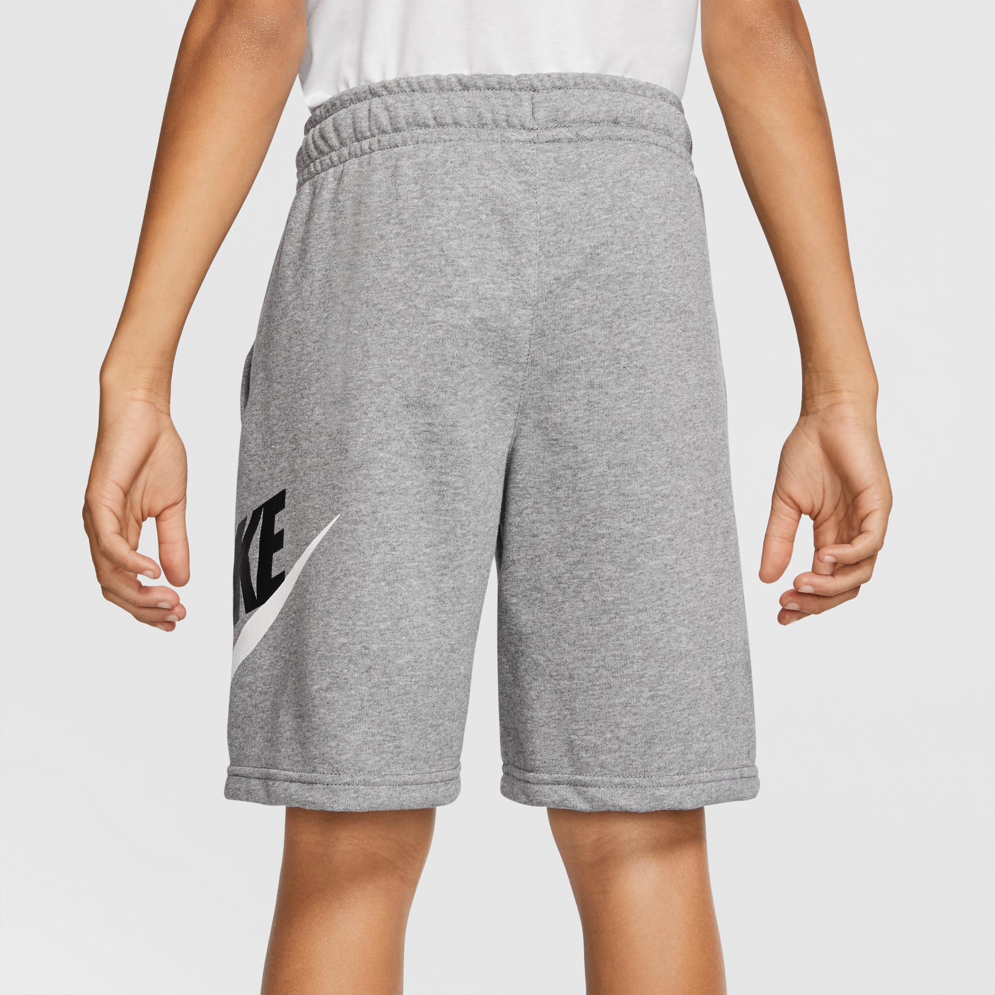 kids nike fleece shorts