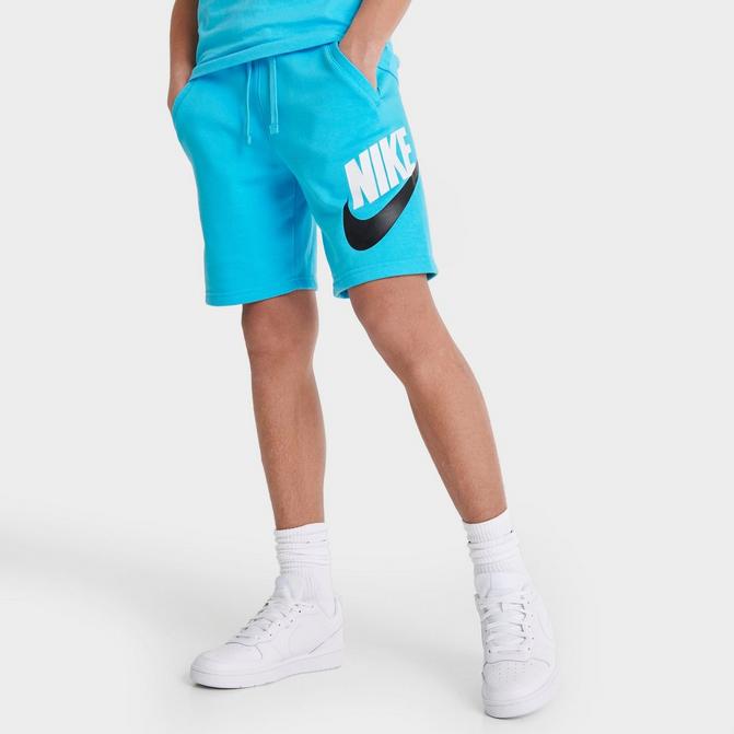 Nike sweat cheap shorts kids