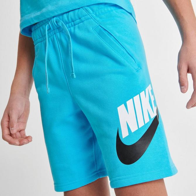 Nike Club Fleece Sweat Shorts in Blue for Men