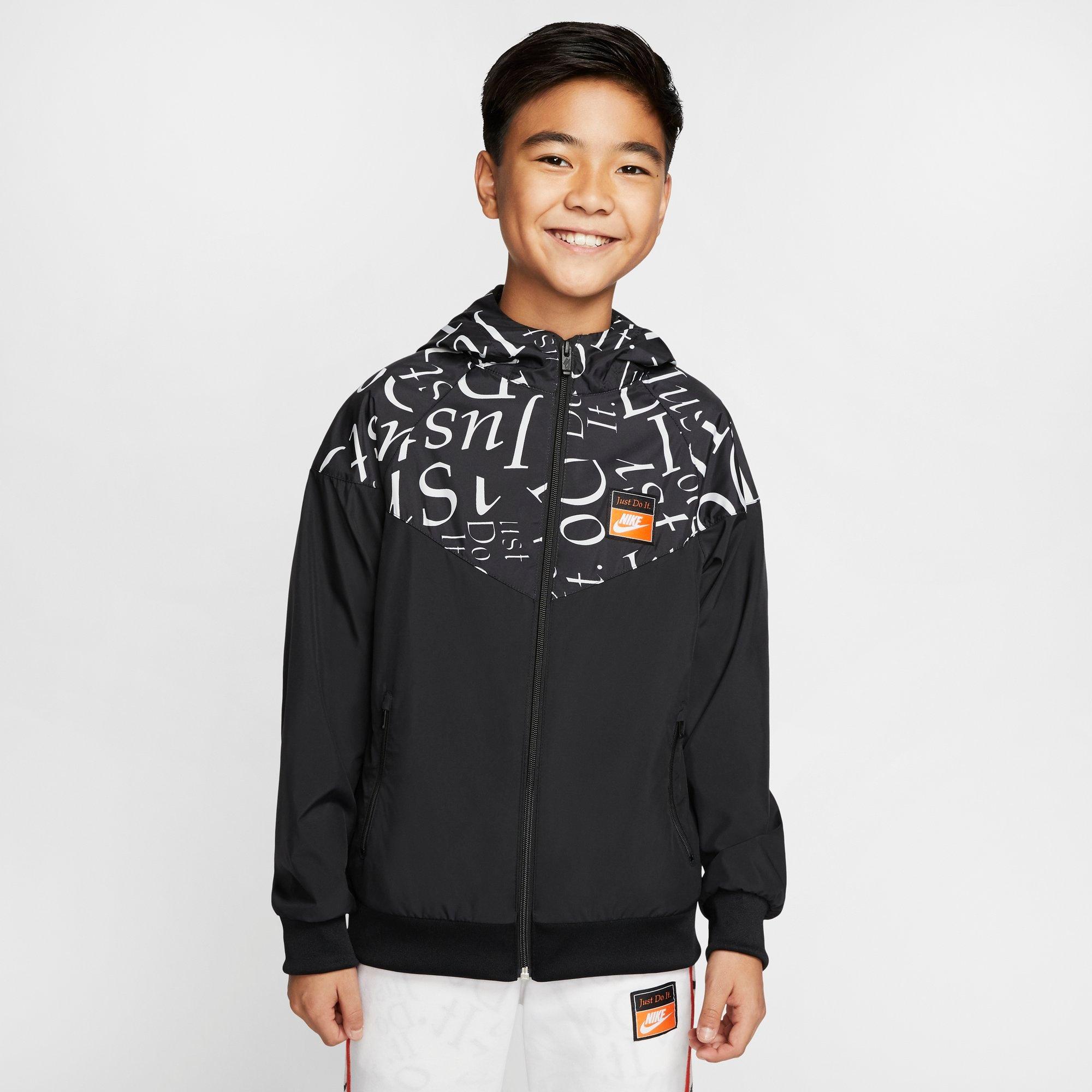 nike lightweight jacket boys