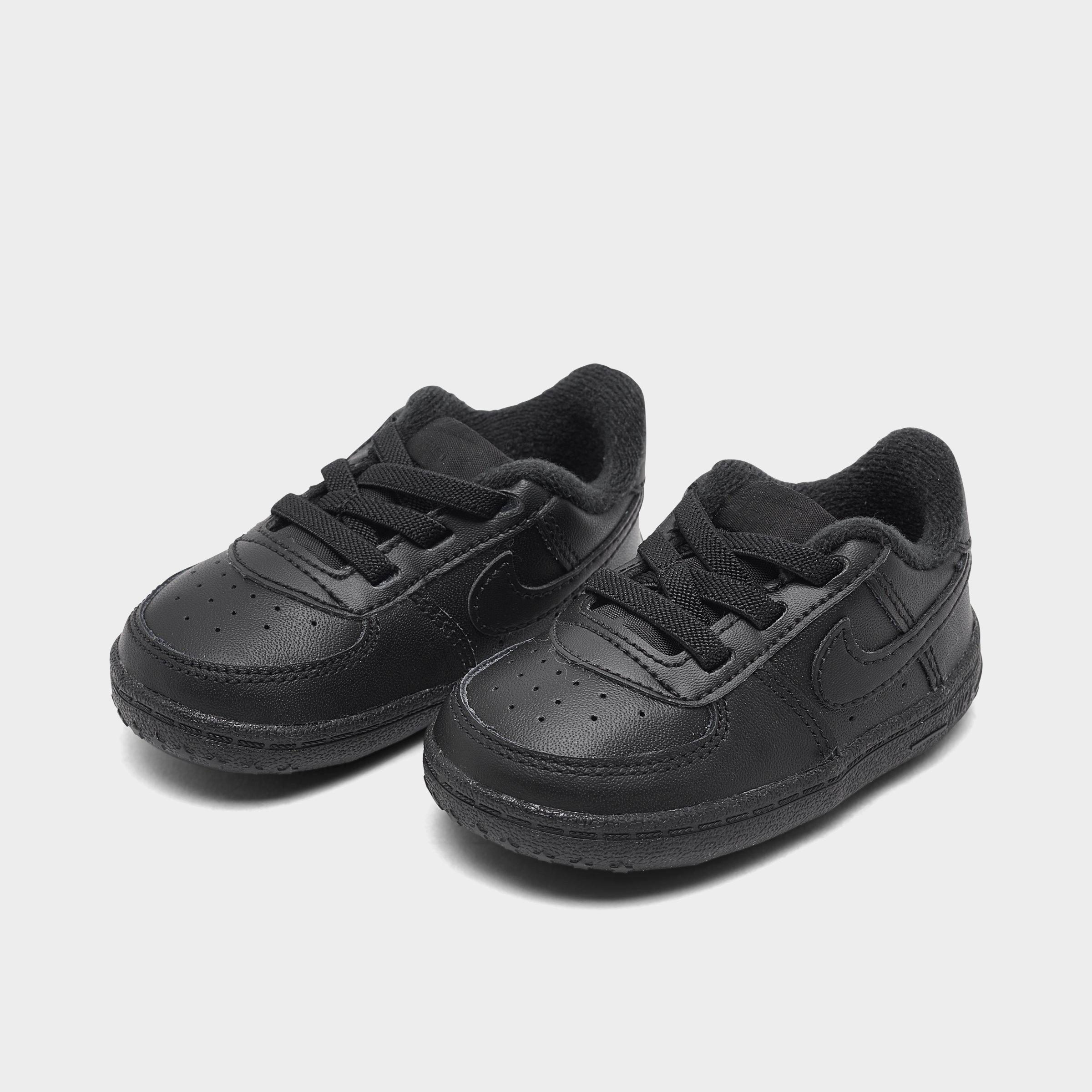 Baby Black Air Force Ones Infant Nike Air Force Crib Casual Shoes