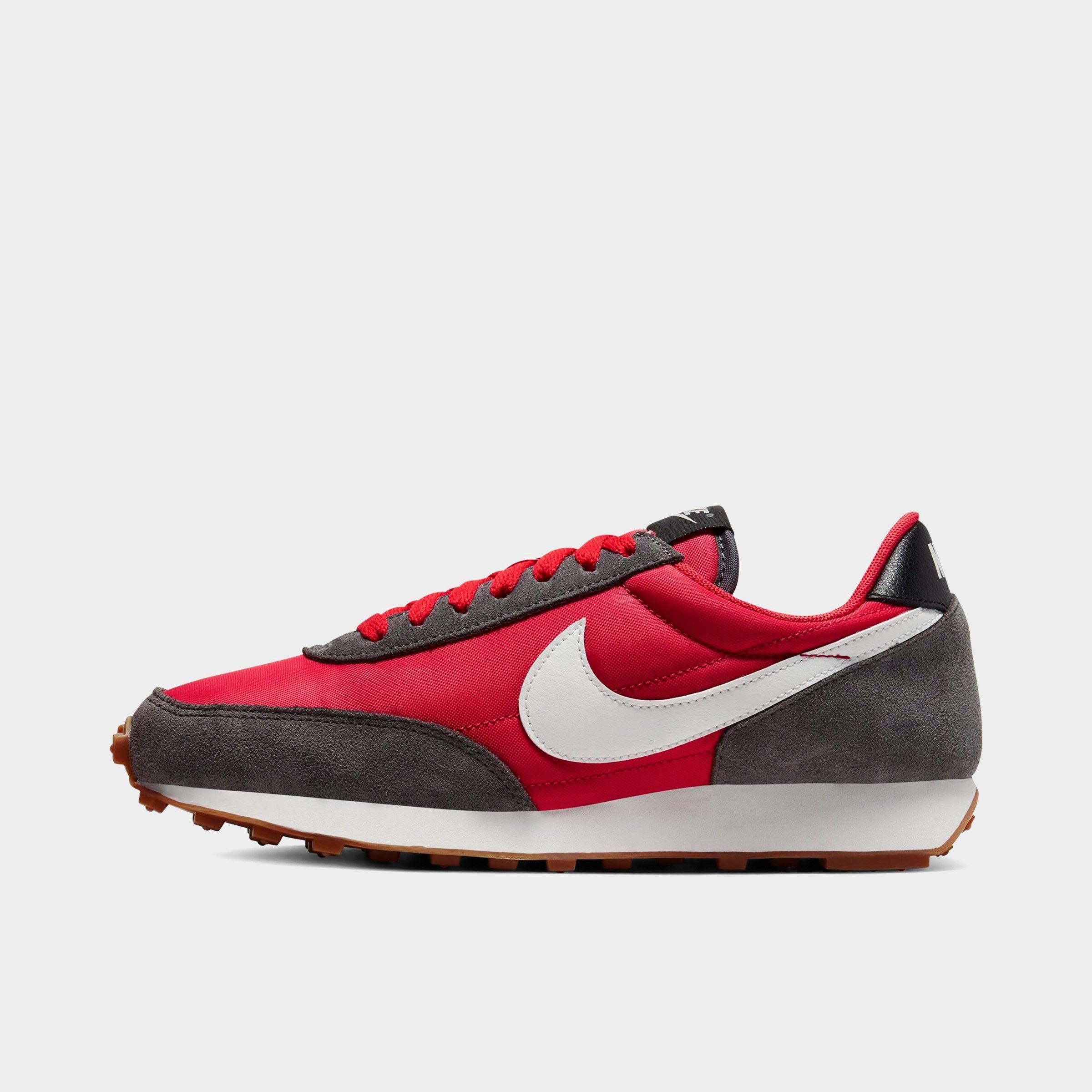 red and grey nikes