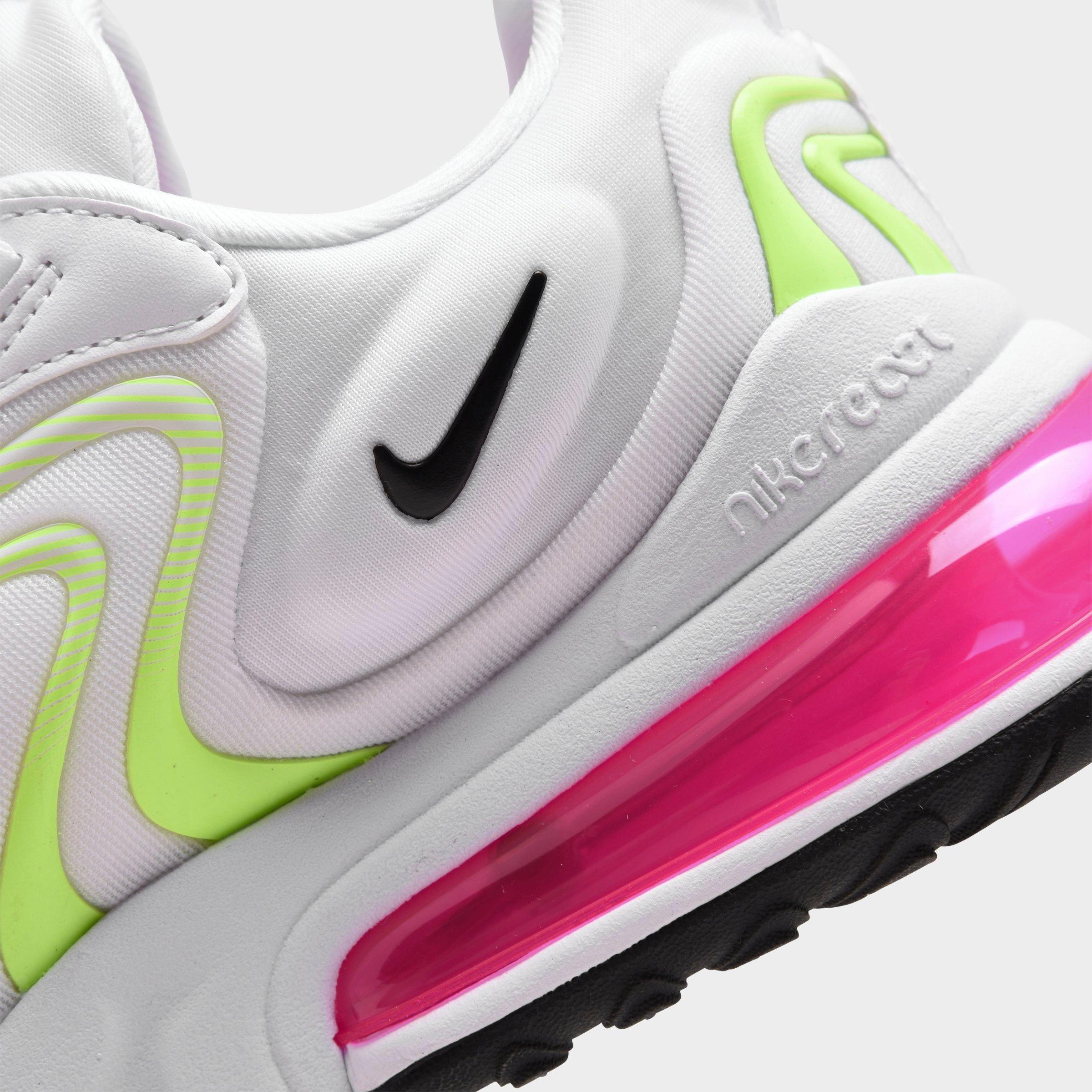 nike air max 270 green and pink